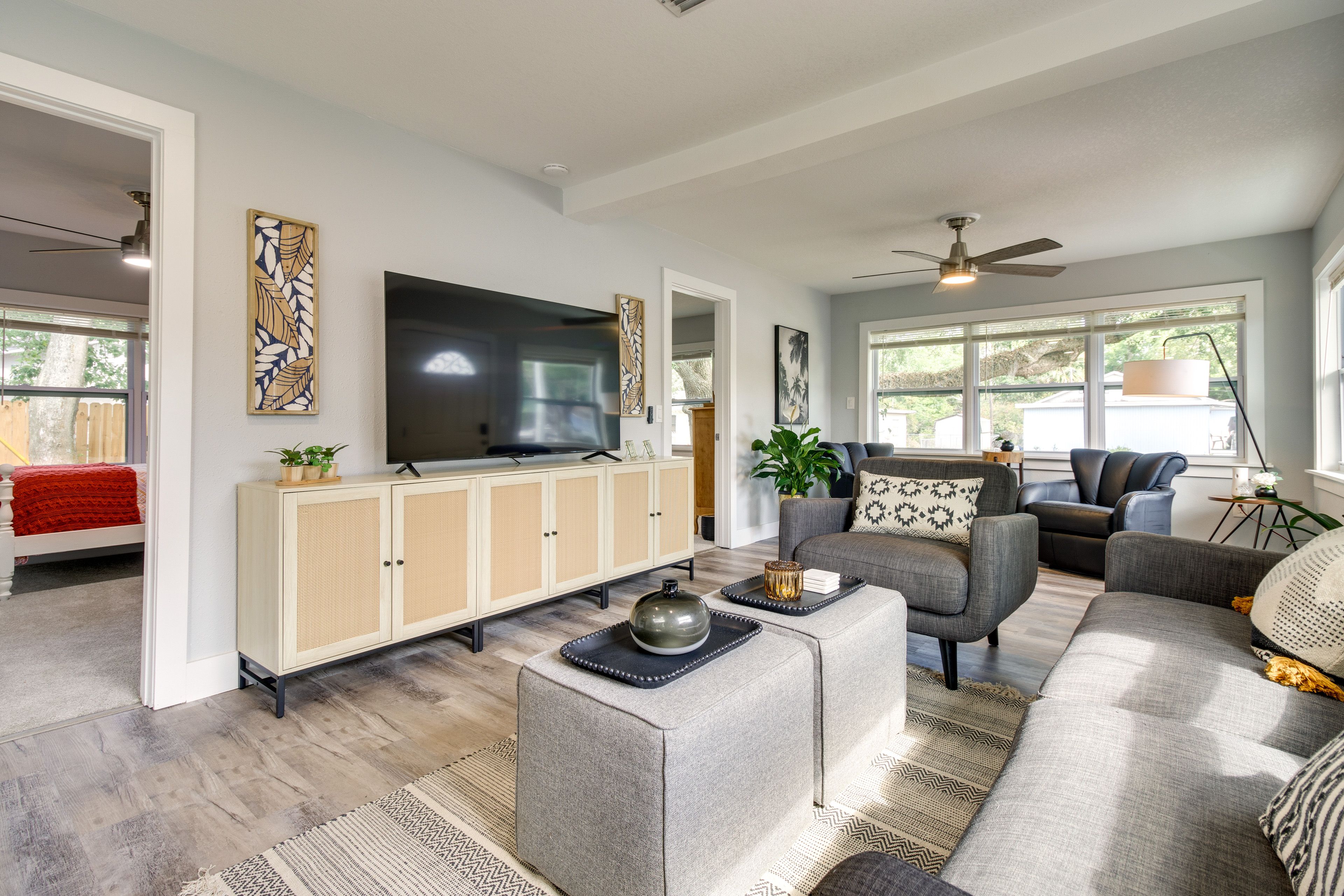 Winter Garden Vacation Rental | 3BR | 2BA | 1,200 Sq Ft | 3 Steps to Enter