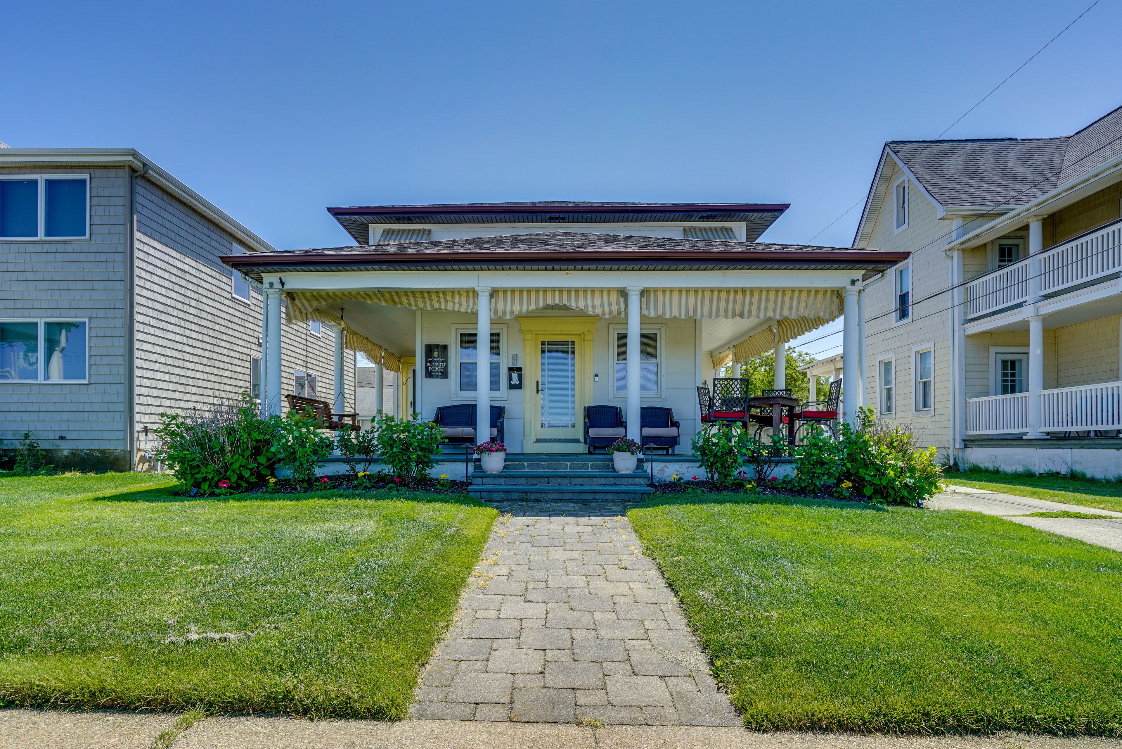 Belmar Vacation Rental | 3BR | 1.5BA | 1,800 Sq Ft | Steps to Enter