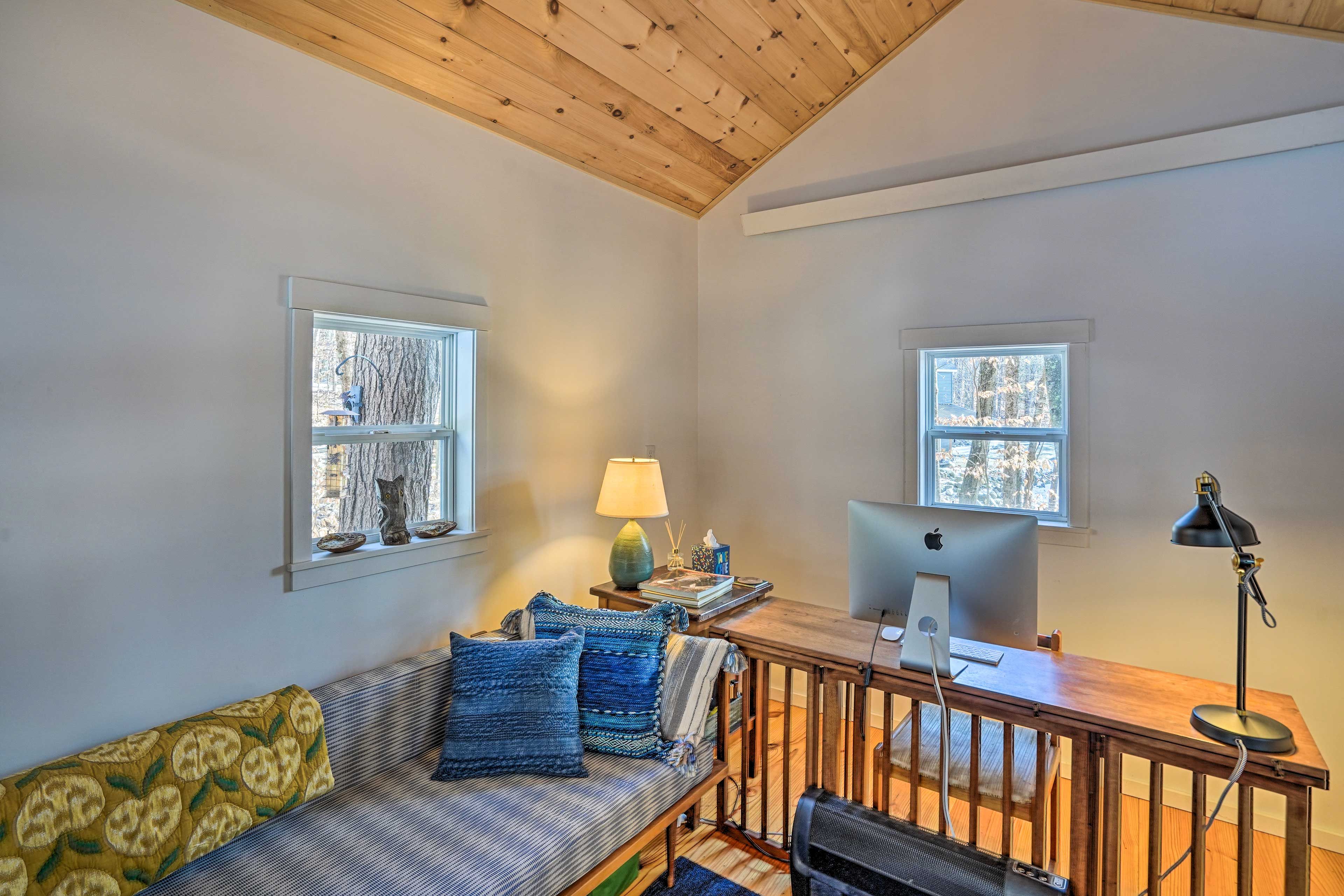 Cabin Interior | Remote Workspace | Free WiFi