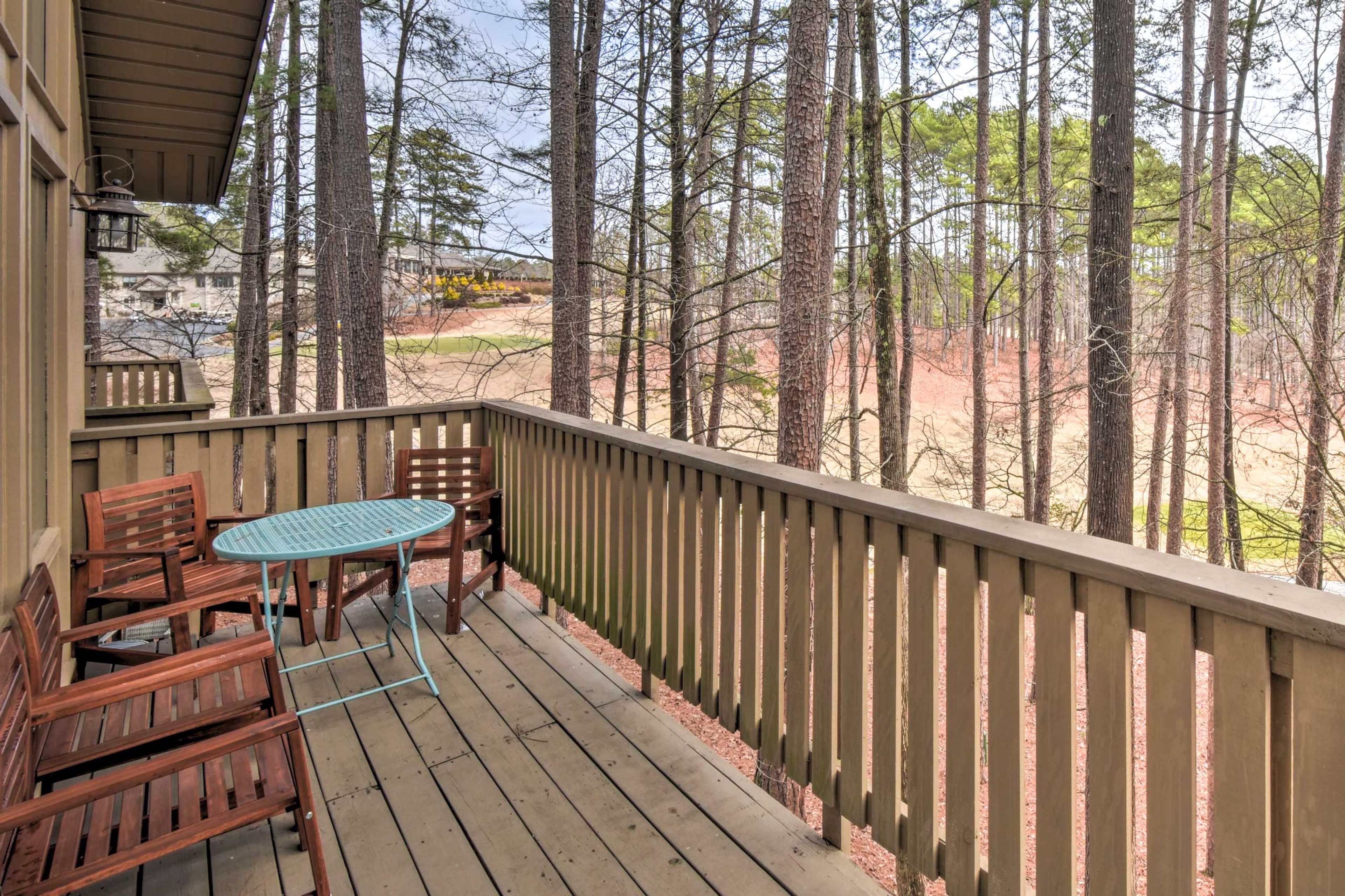 Private Balcony | Golf Course View
