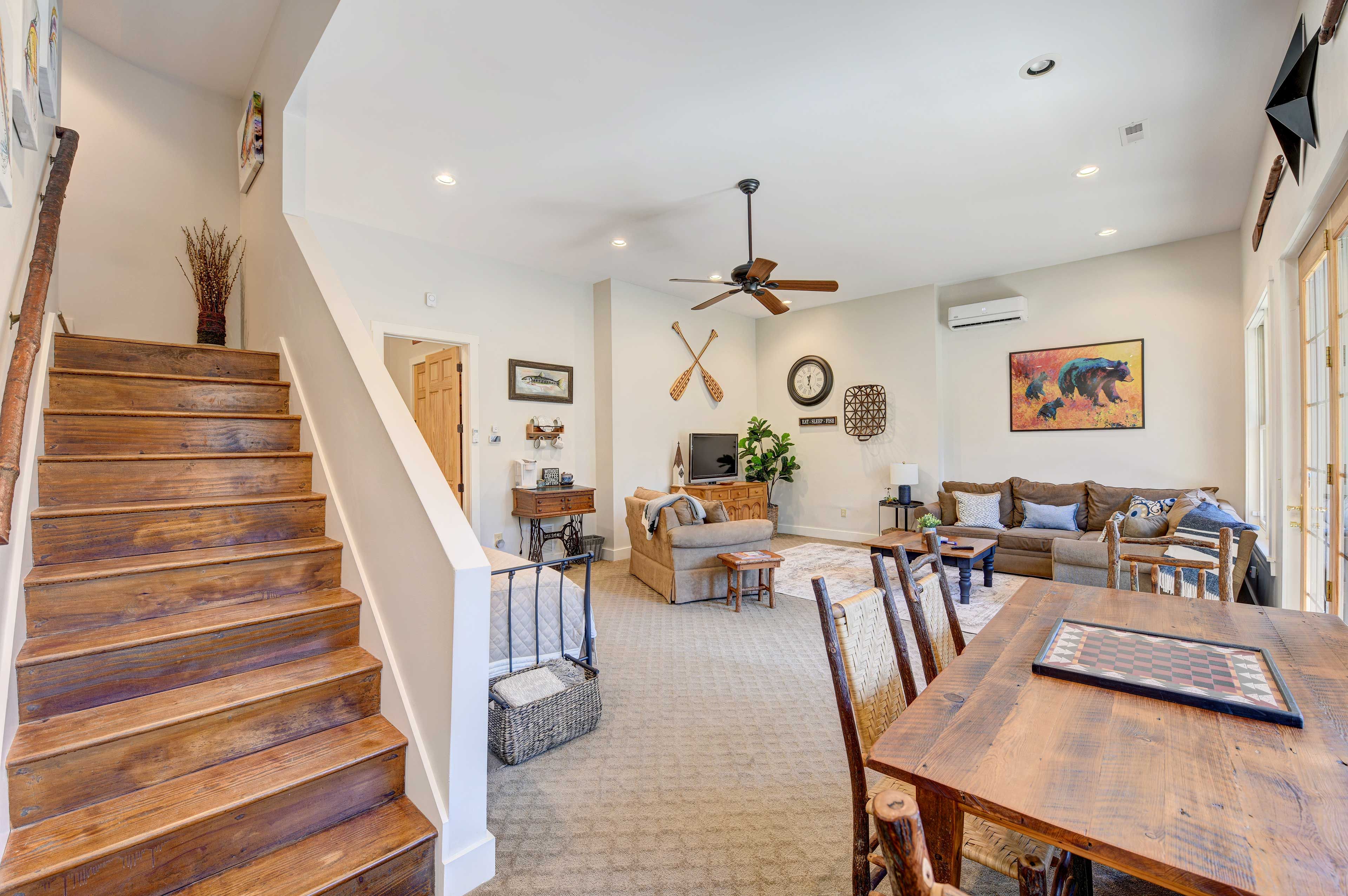 Lower-Level Living Room
