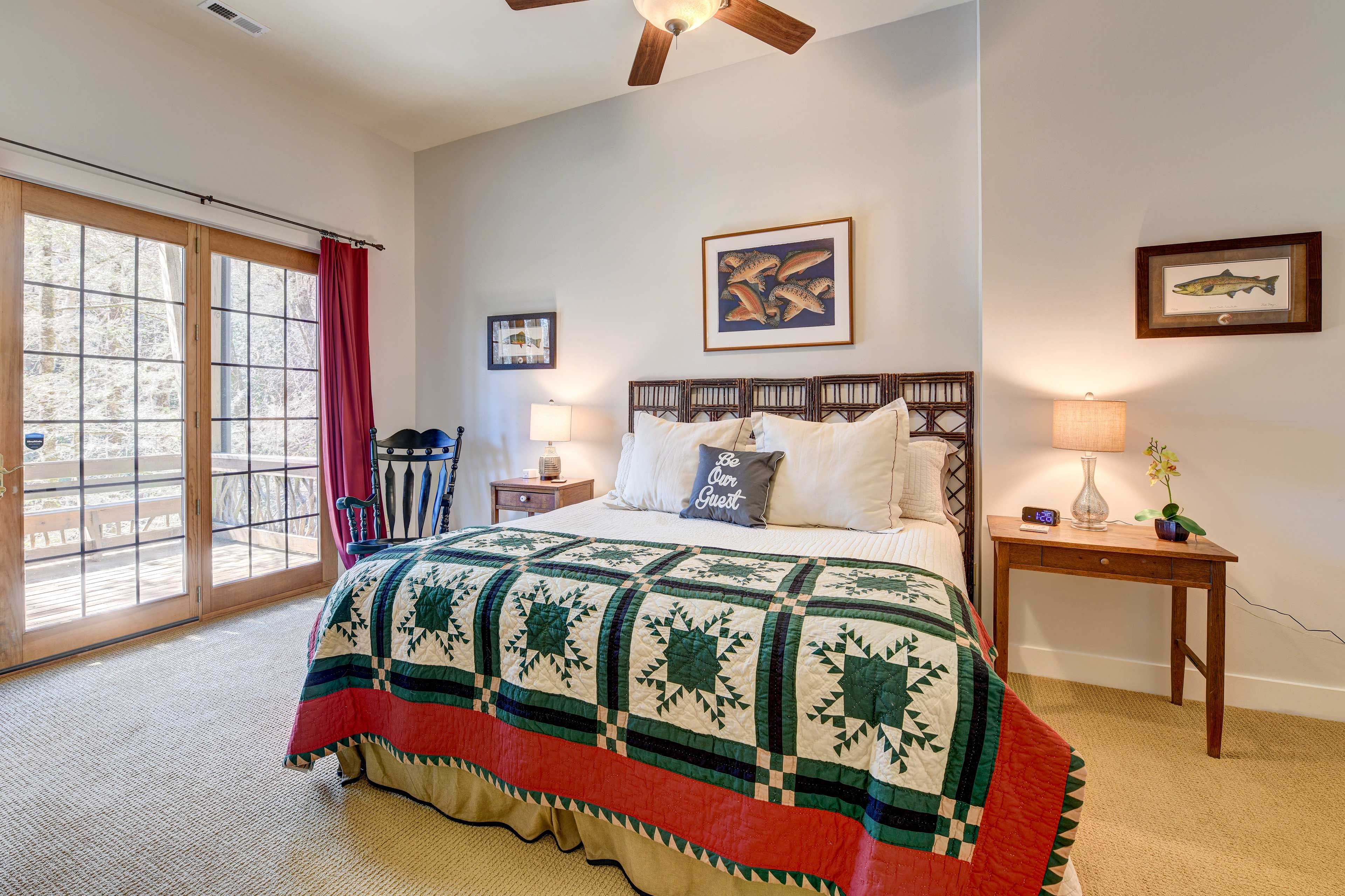 Bedroom 3 | King Bed | Deck Access