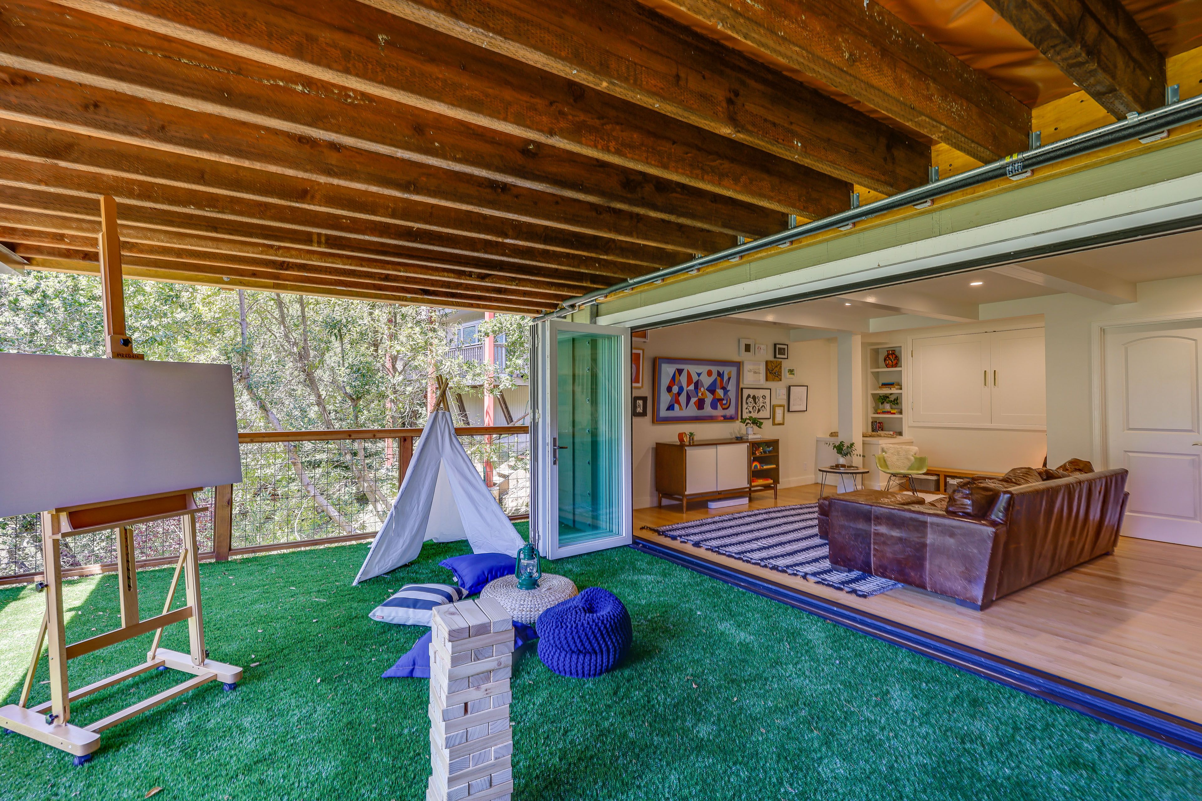 Covered Lower Deck | Play Area