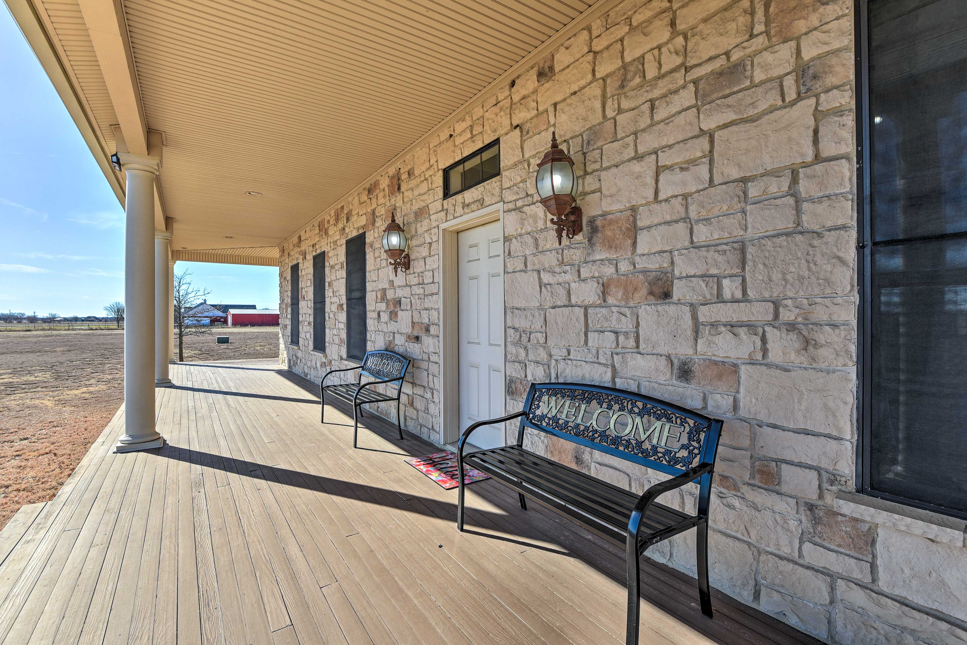 Wraparound Porch | Outdoor Seating & Dining Areas