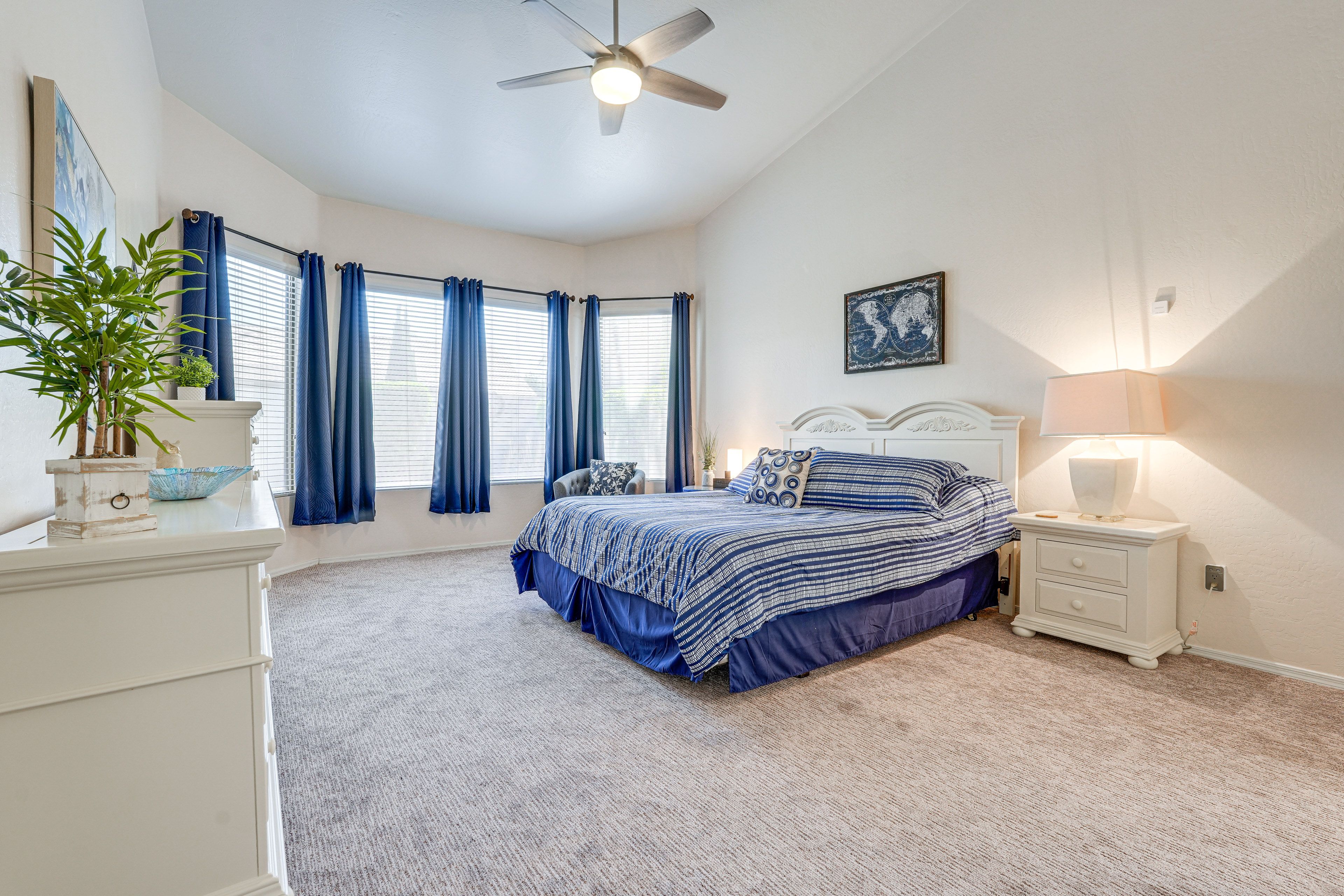 Bedroom 1 | California King Bed | En-Suite Bathroom