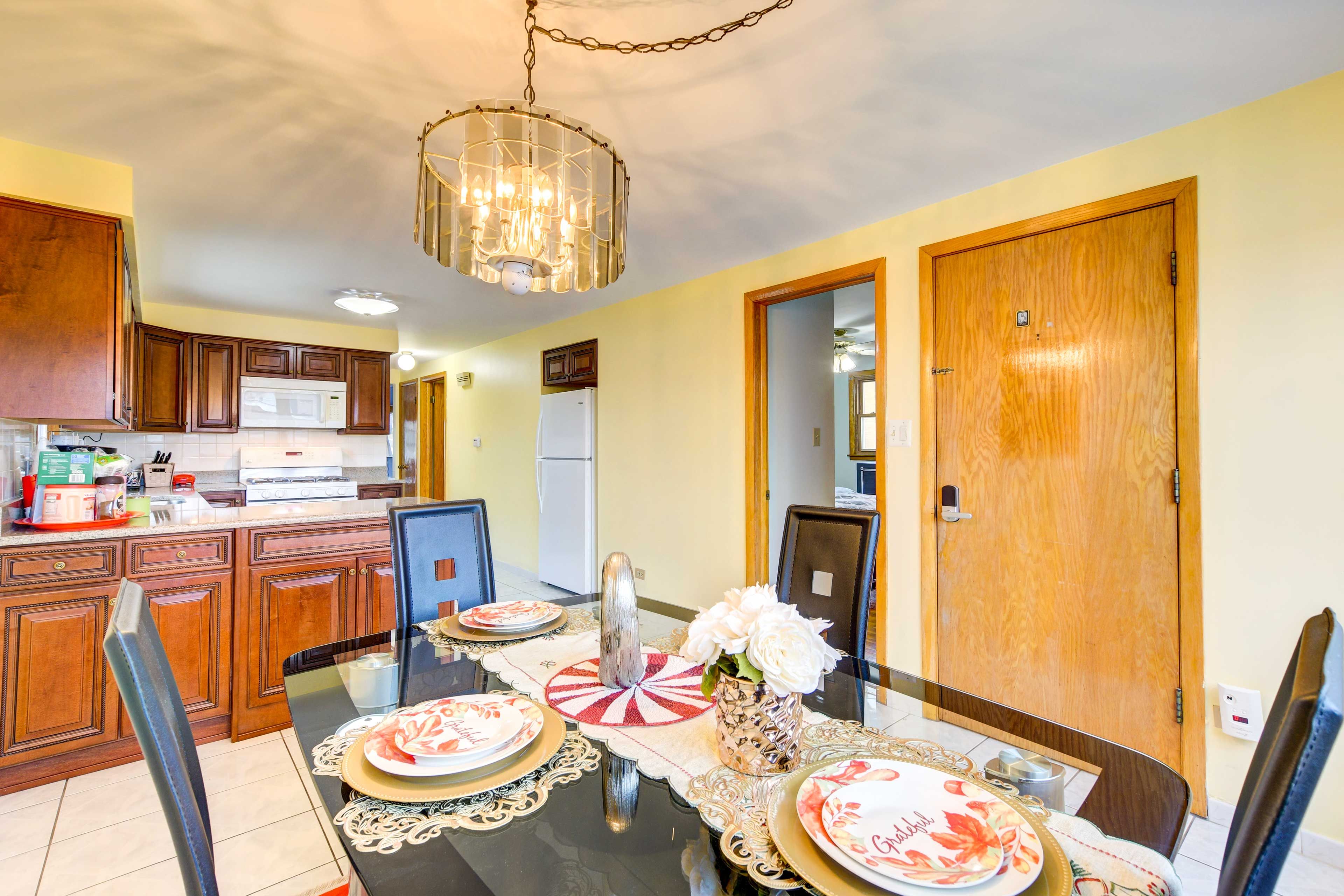 Dining Area | Dishware/Flatware Provided | Coffee Maker