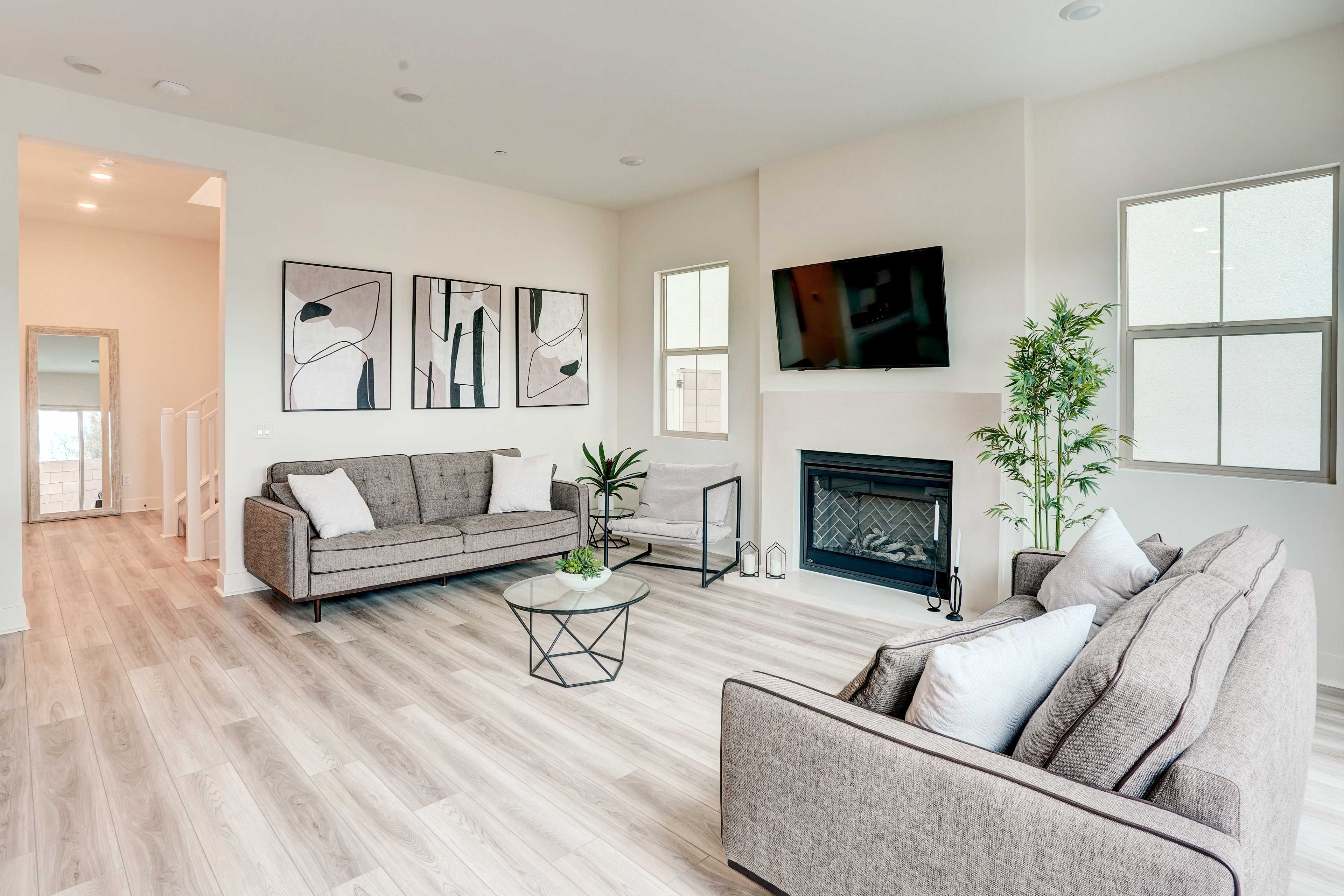 Living Room | Free WiFi | Central A/C | Smart TV | 1st Floor