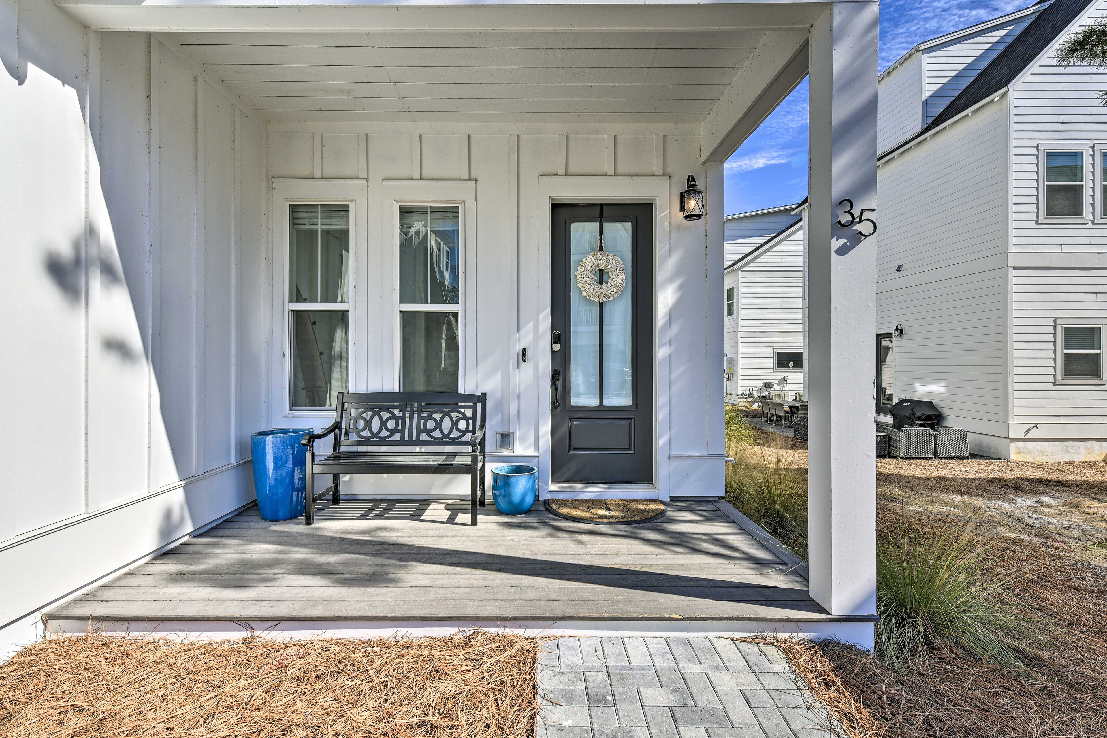 Front Entry | 3 Exterior Security Cameras
