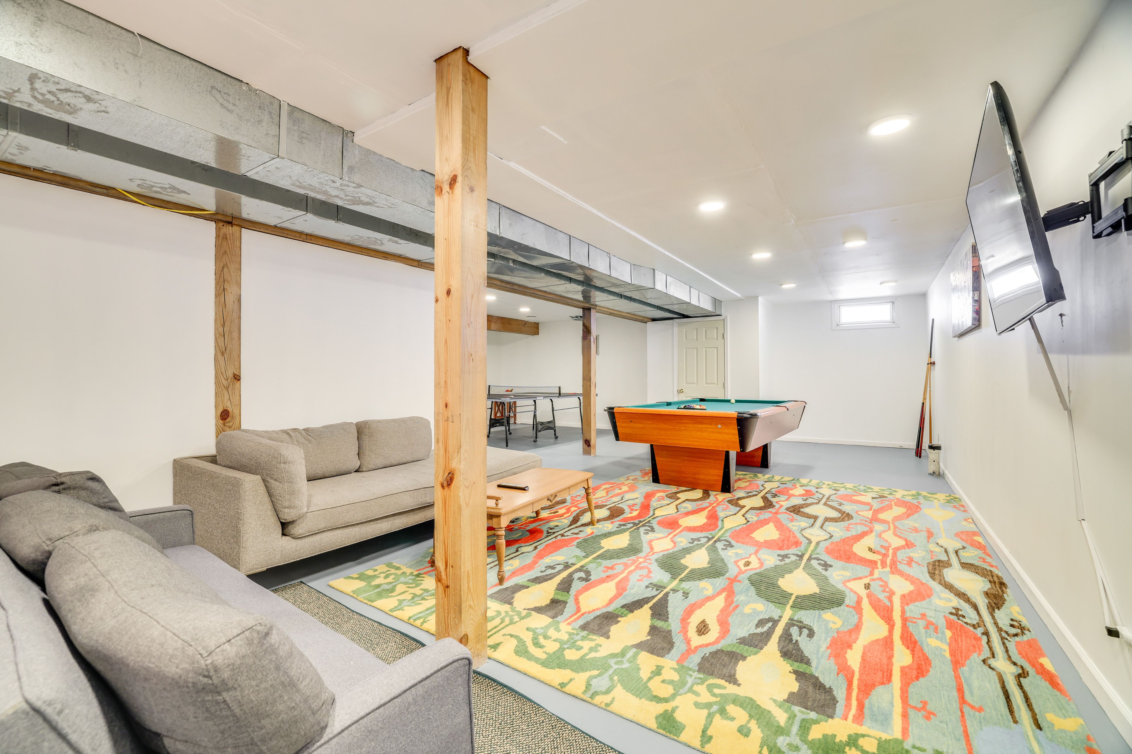 Game Room | Lower Level | Pool Table | Massage Table