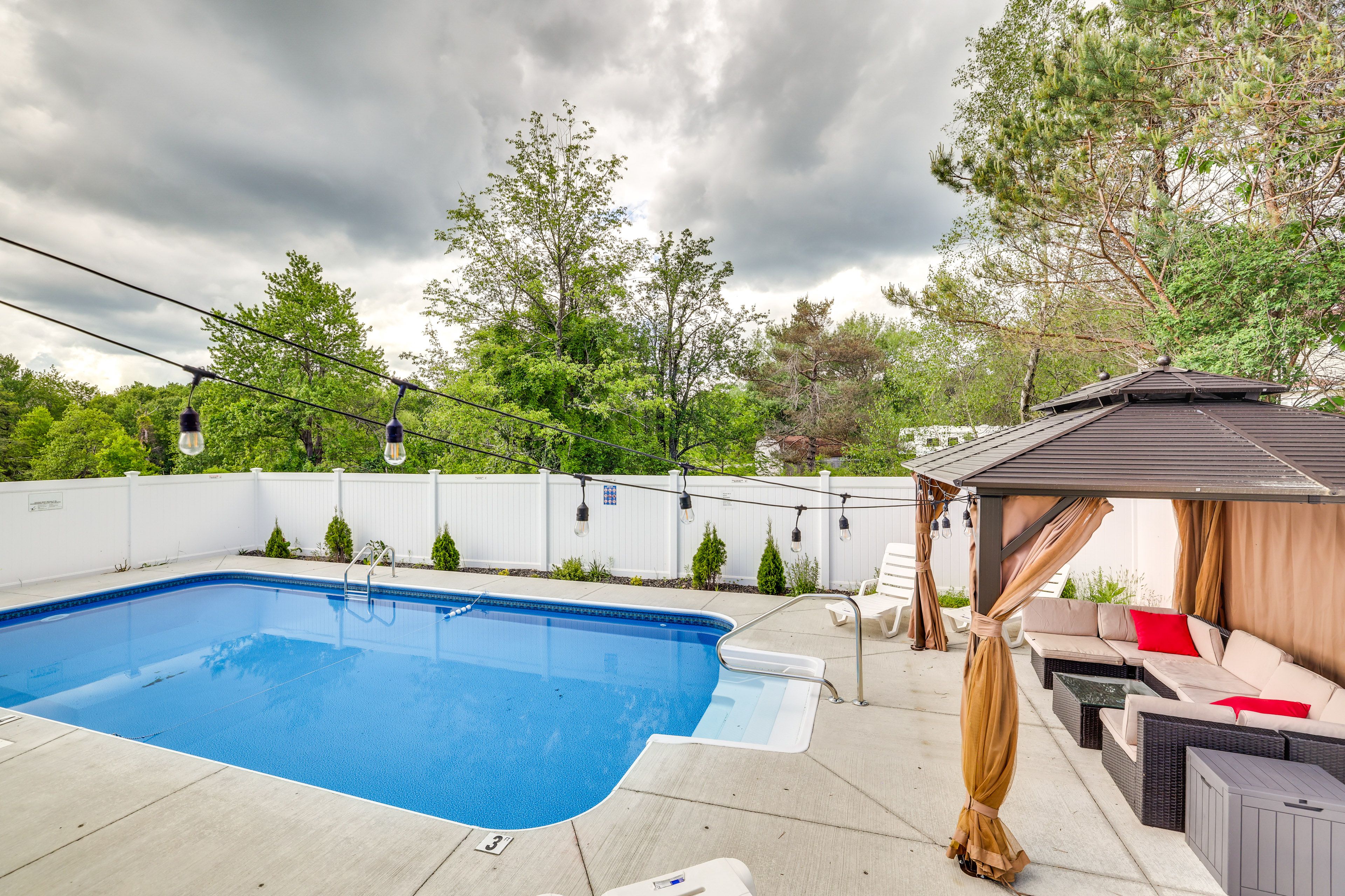 Patio | Outdoor Pool (Seasonal) | Gazebo | Lounge Furniture