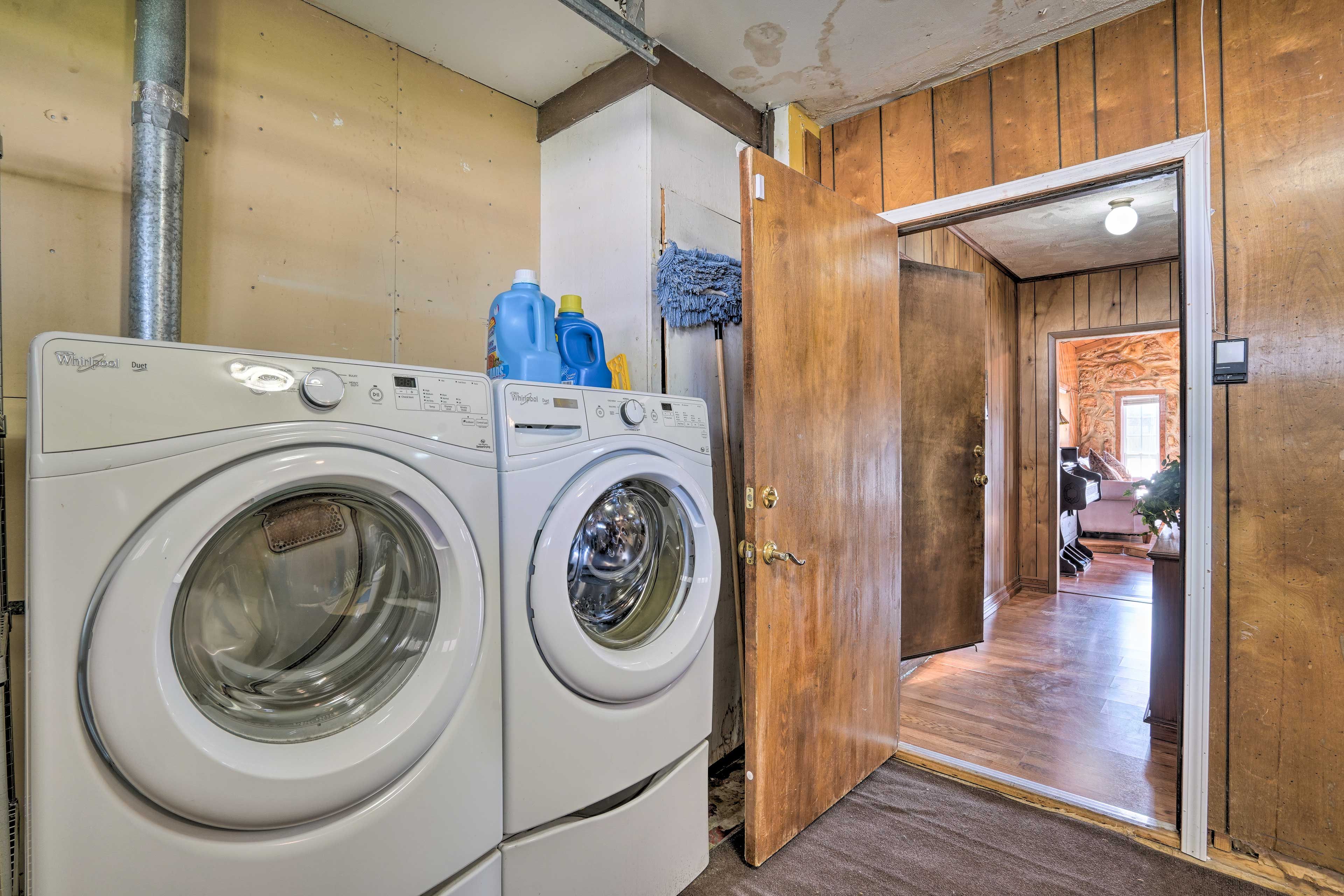 Laundry Room | Laundry Detergent Provided