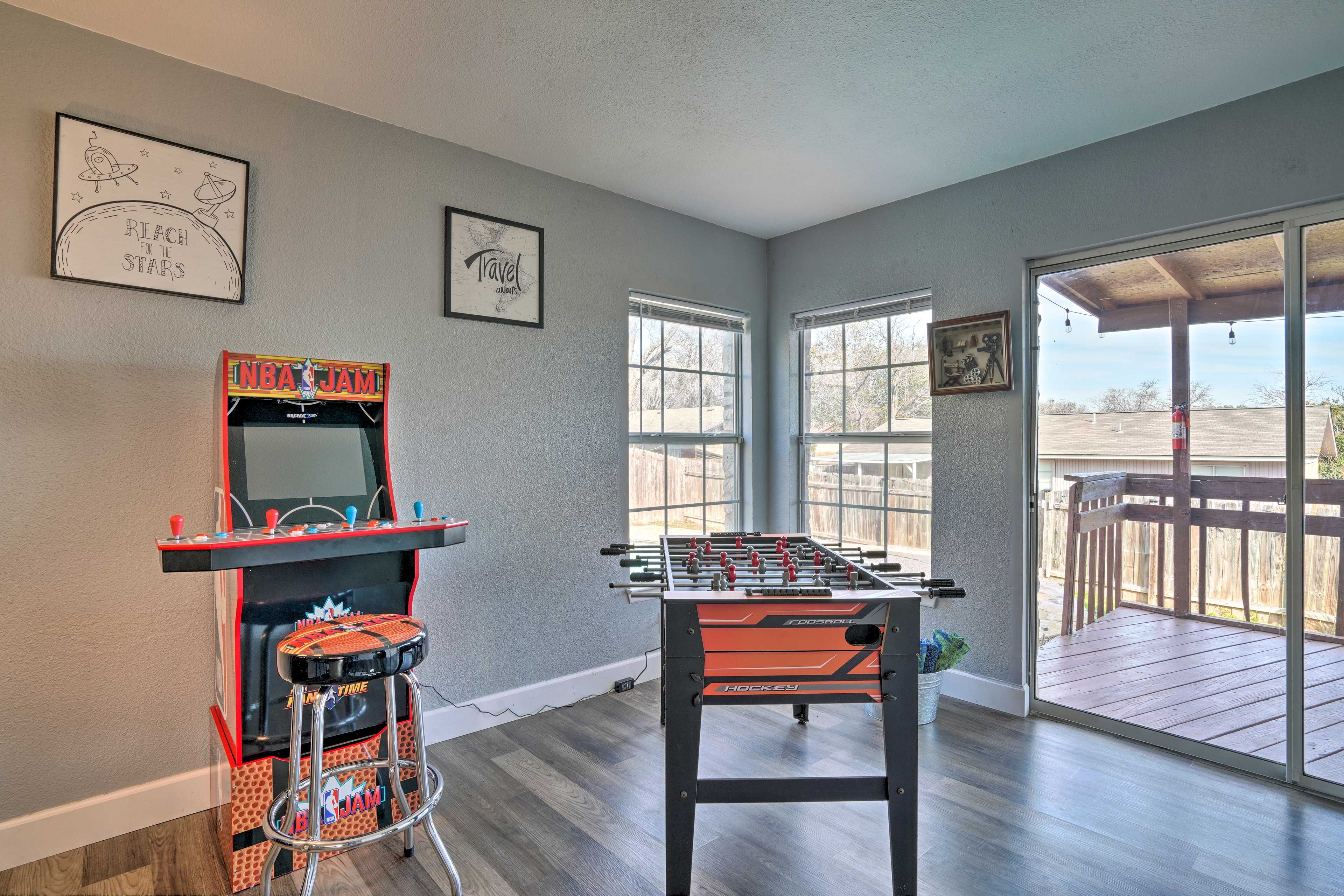 Game Room | Foosball Table | Arcade Games
