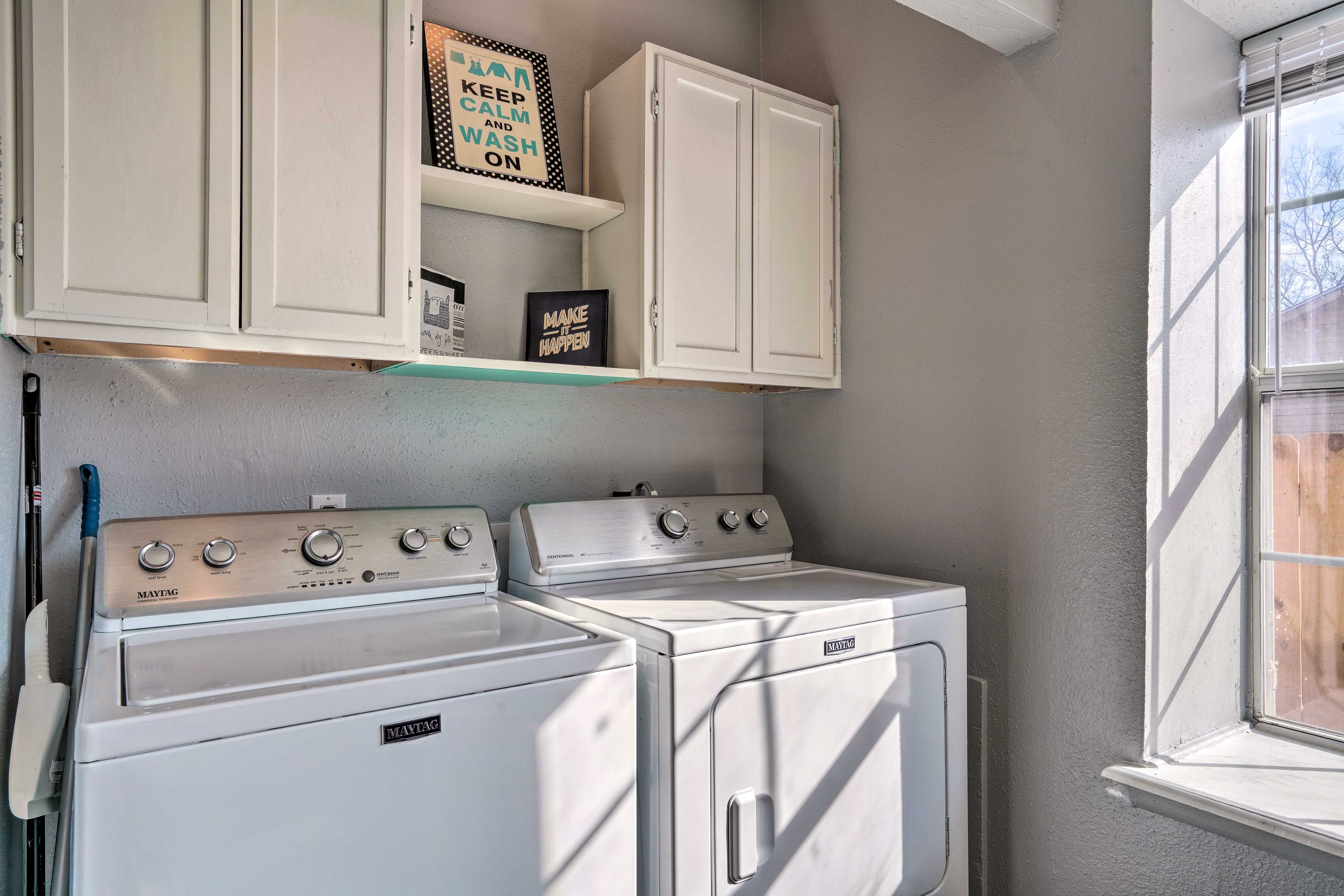 Laundry Room | Laundry Detergent Provided