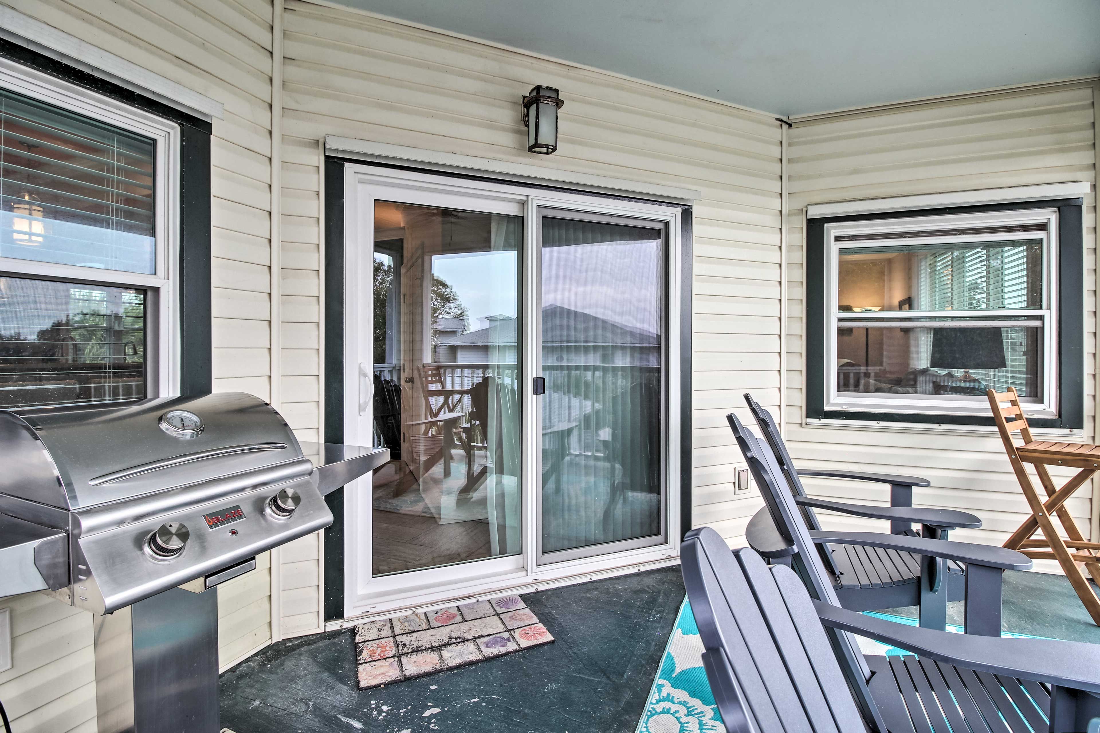 Multi-Level Deck | Gas Grill
