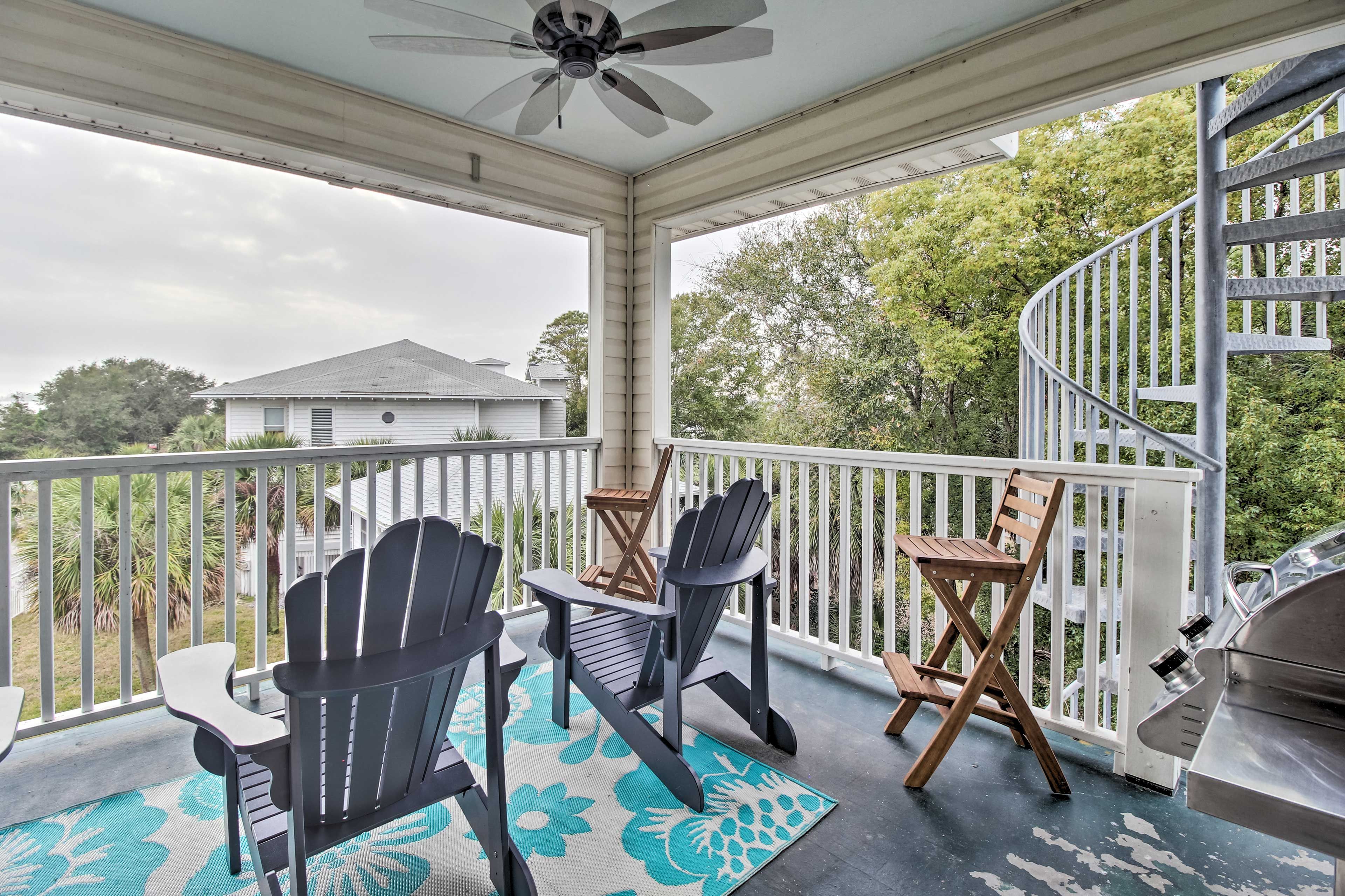 Multi-Level Deck | Ocean & Sunset Views