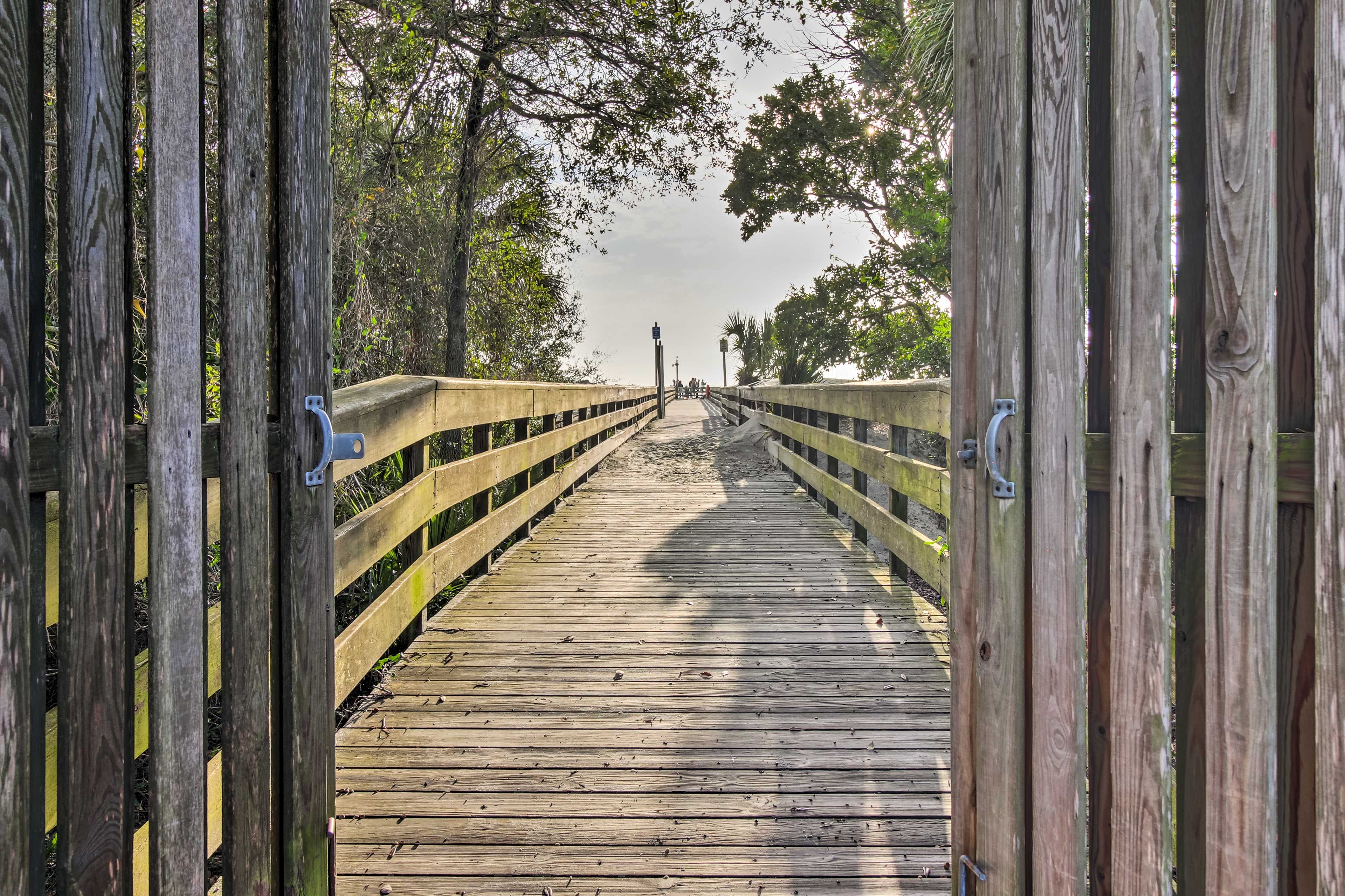 Boardwalk to Beach