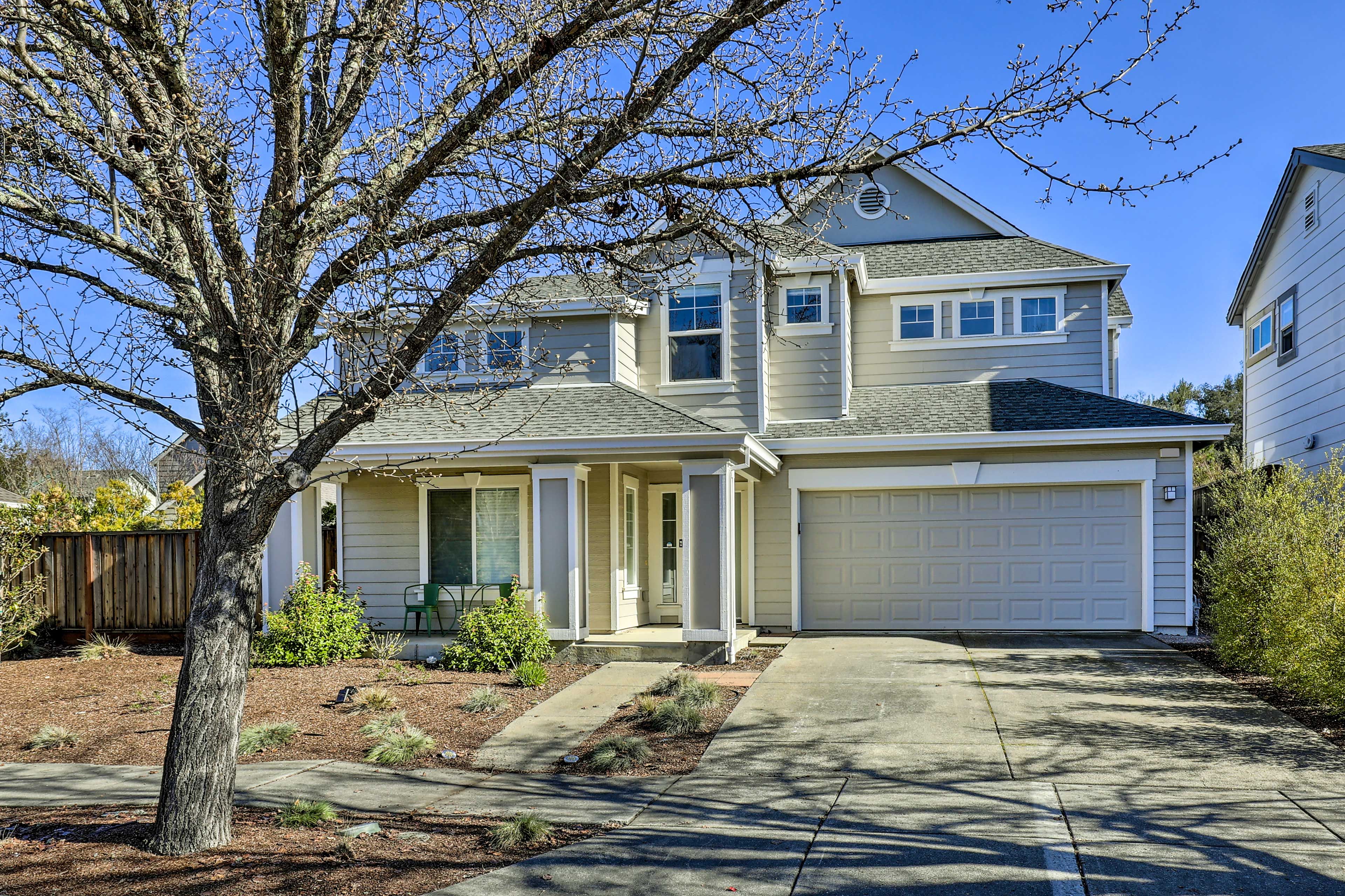 Healdsburg Vacation Rental | 4BR | 2.5BA | Steps Required for Access