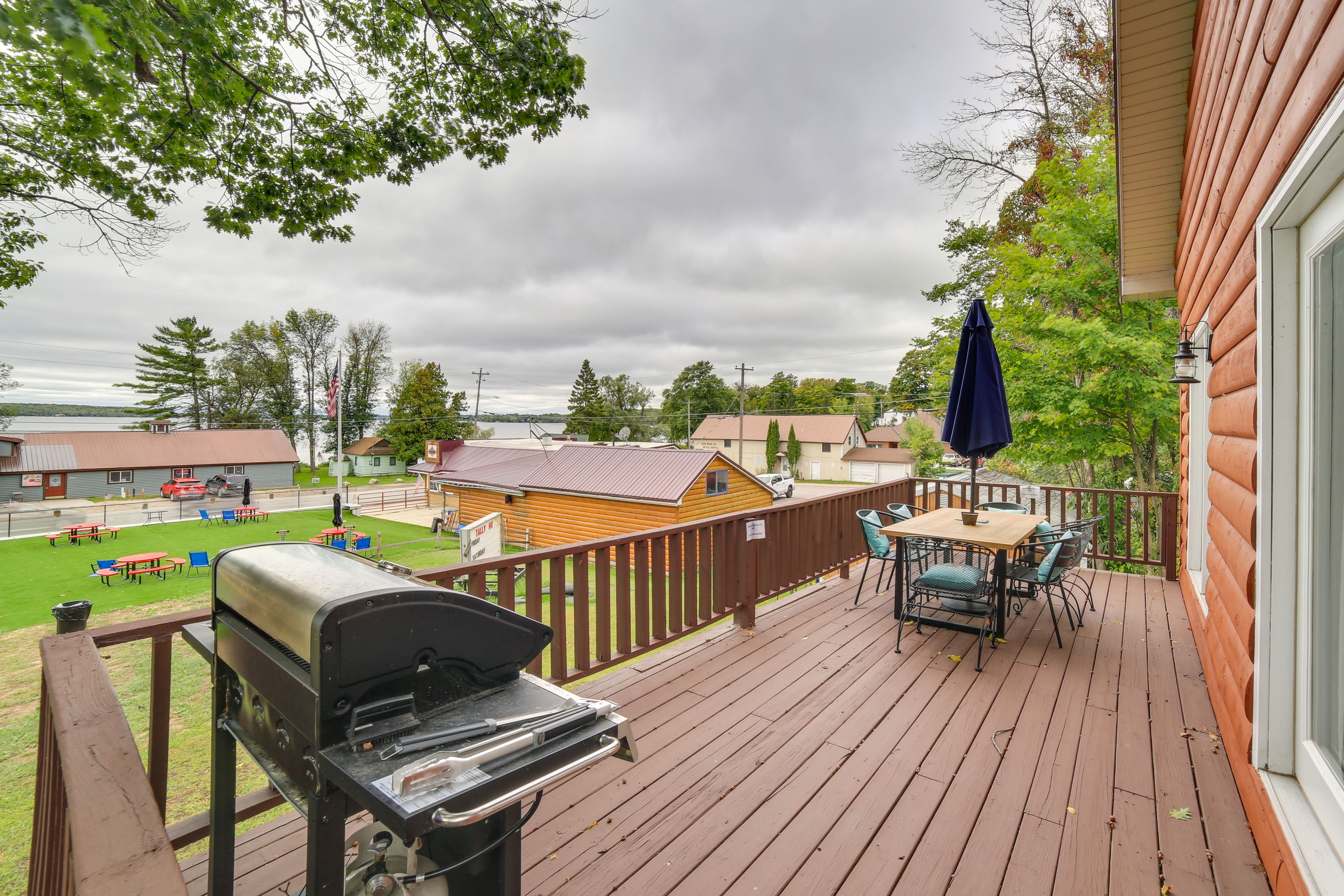 Deck | Seating & Dining | Close Proximity to Lake