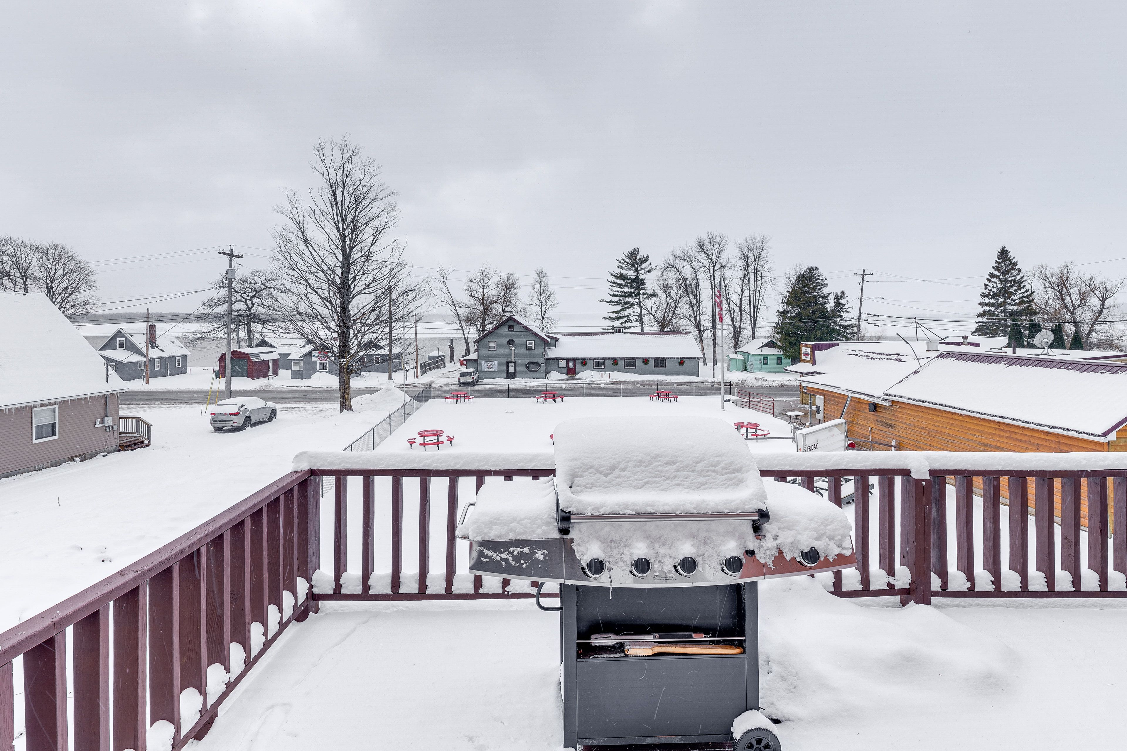 Deck in Winter