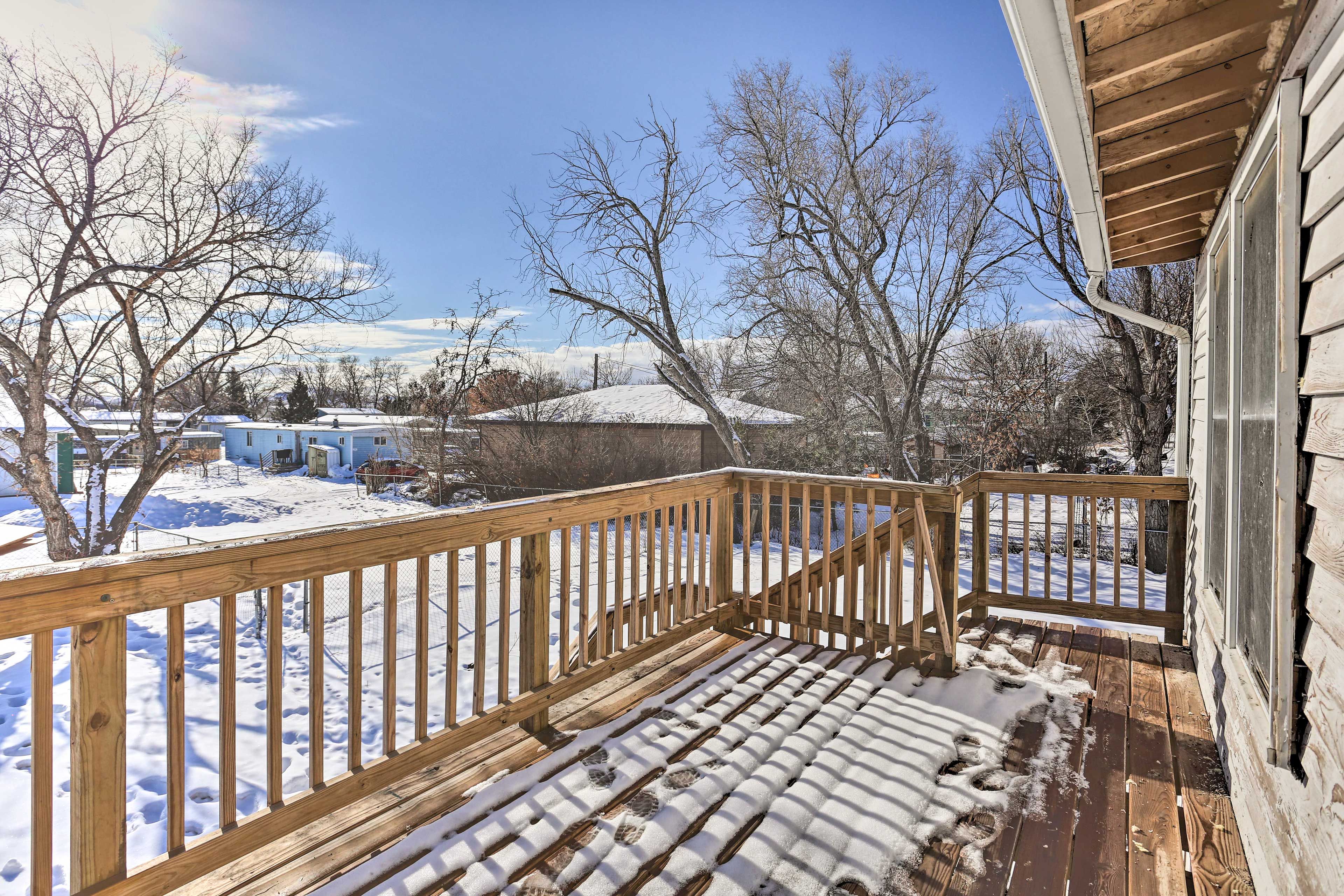 Deck | Fenced Backyard