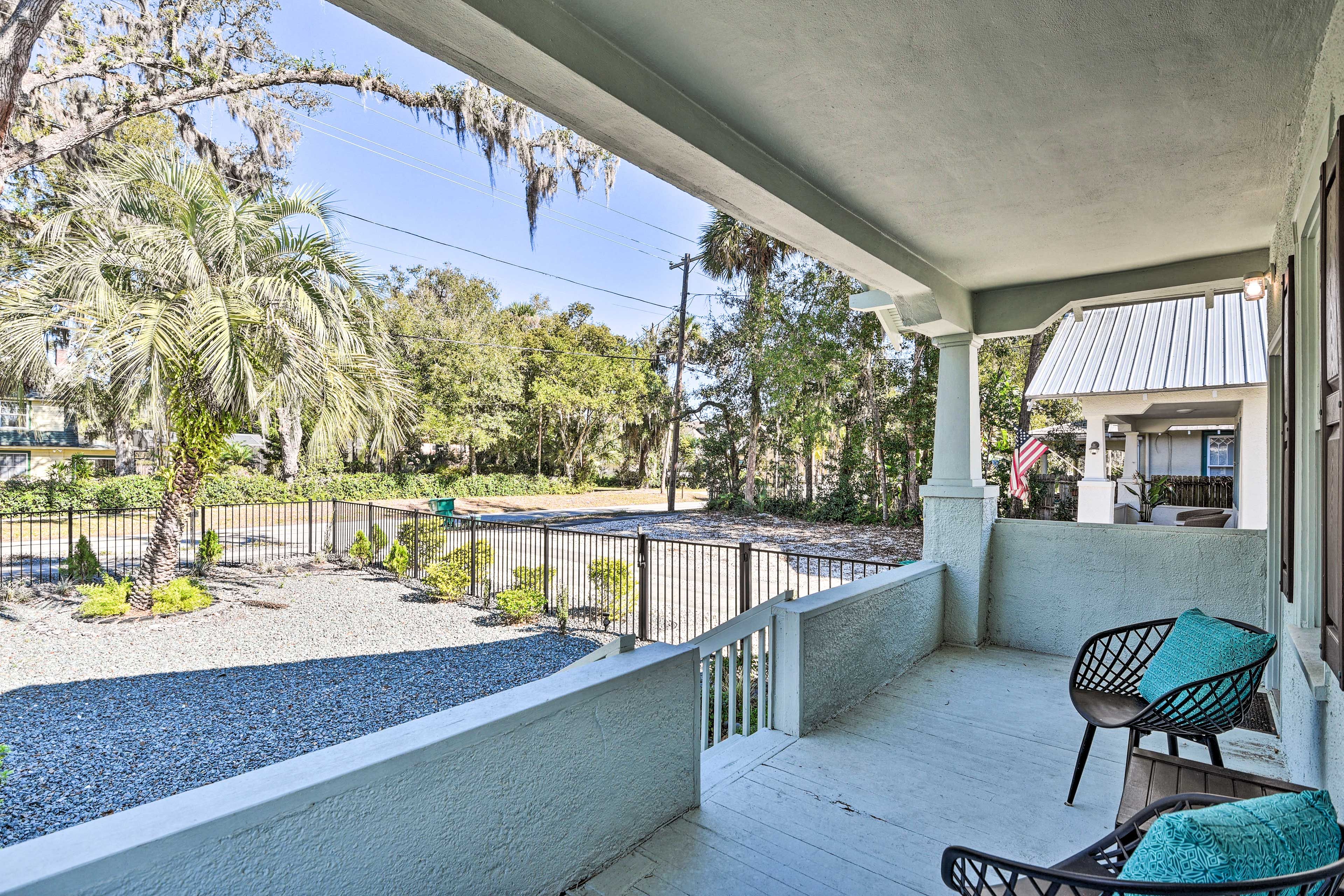 Front Porch | Driveway (2 Vehicles) | Free Street Parking