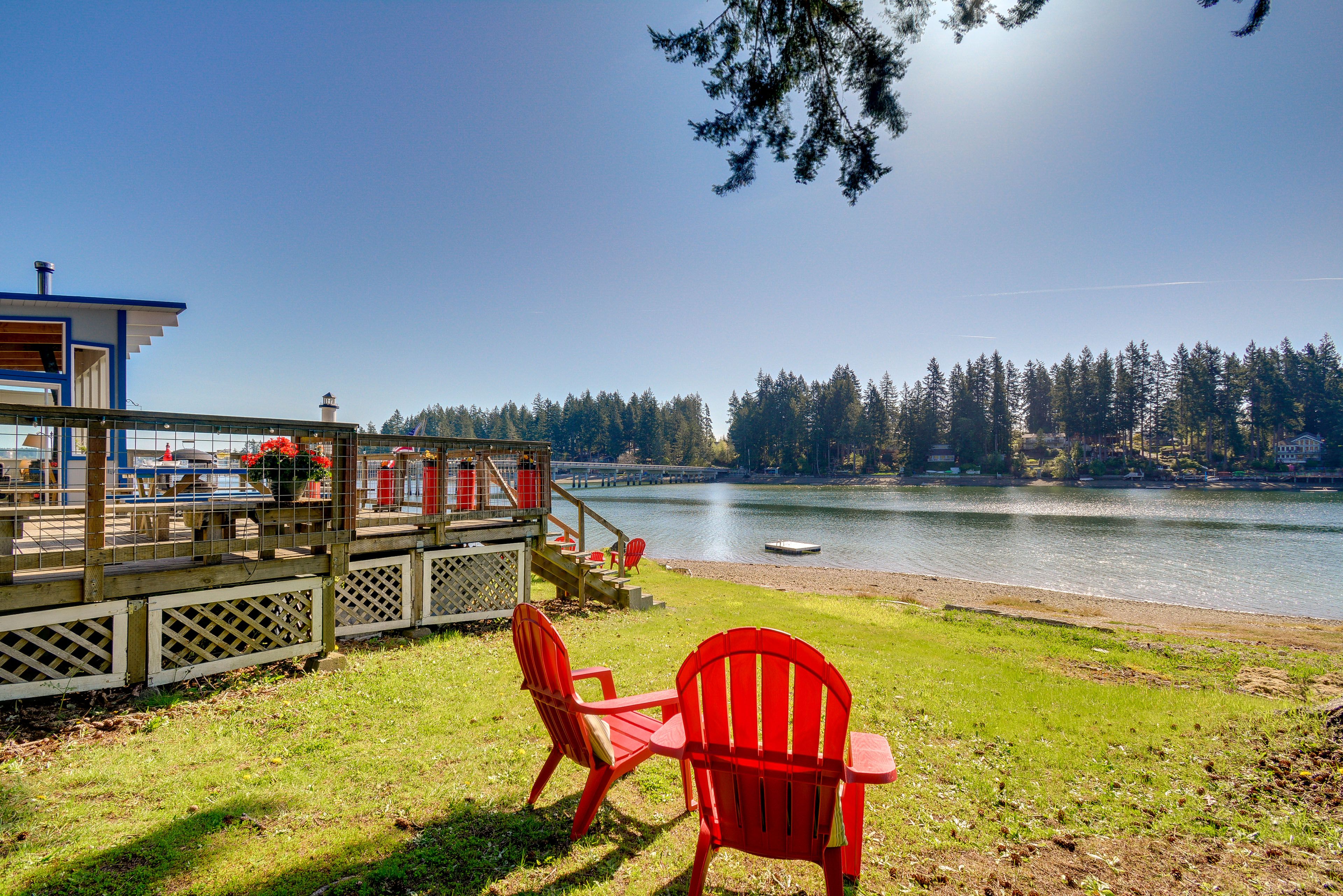 Yard | Waterfront Property
