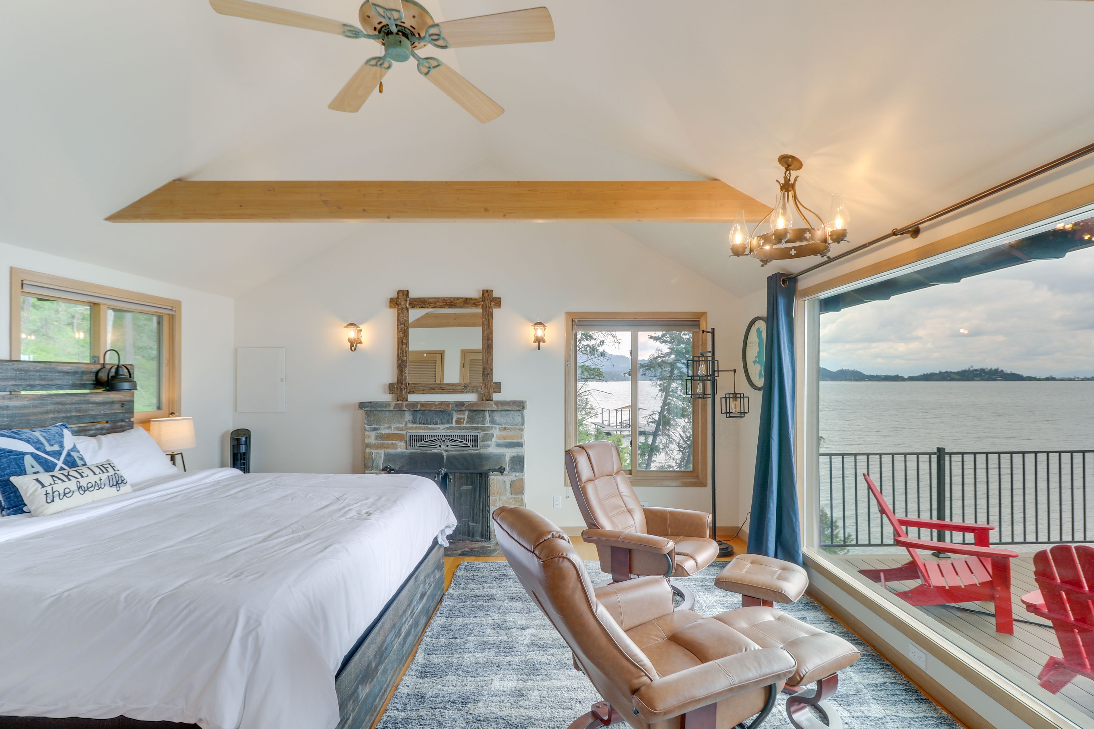 Somers Vacation Rental | Studio | 1BA | 800 Sq Ft | Stairs Required