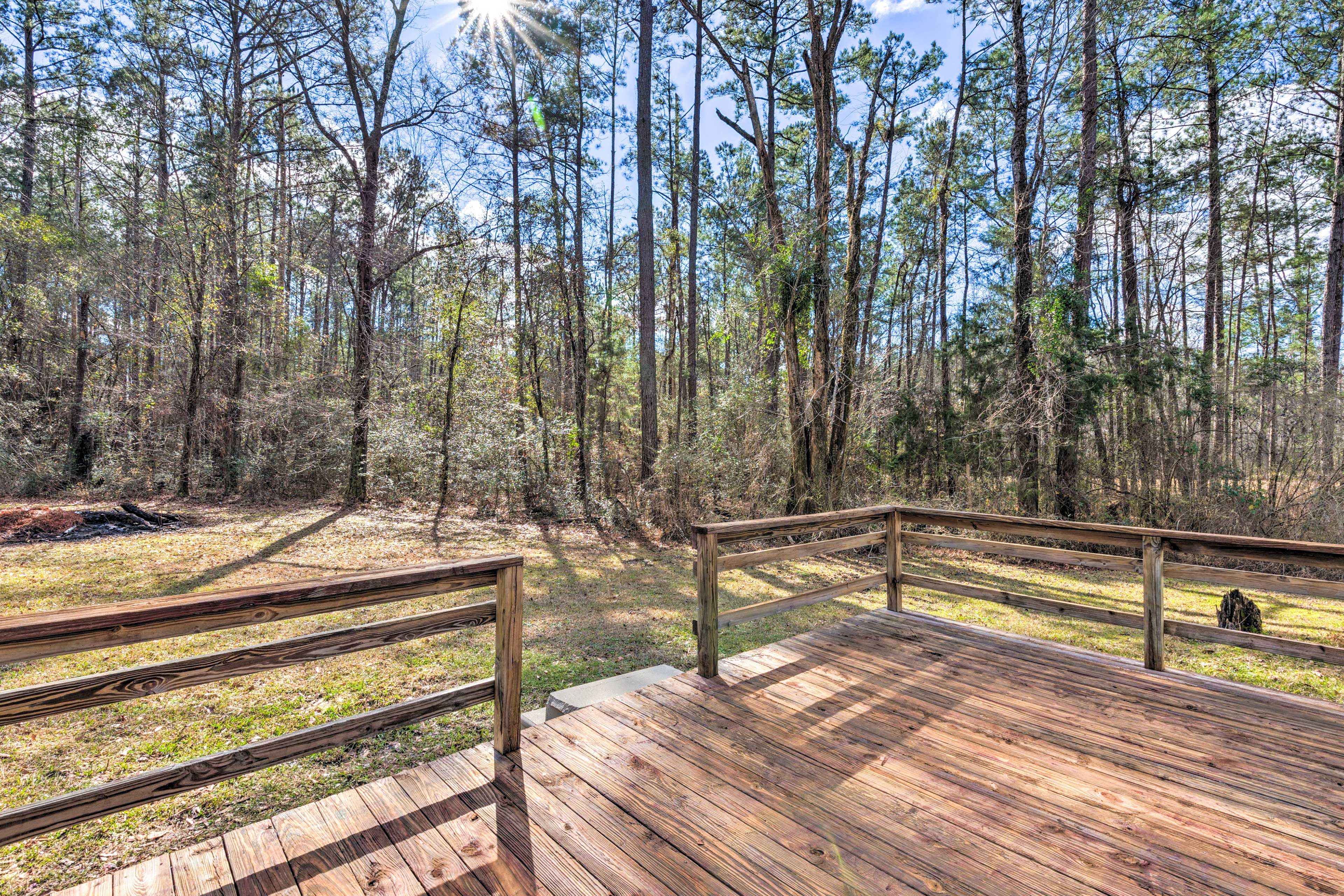 Back Deck | Single-Story Home | Keyless Entry