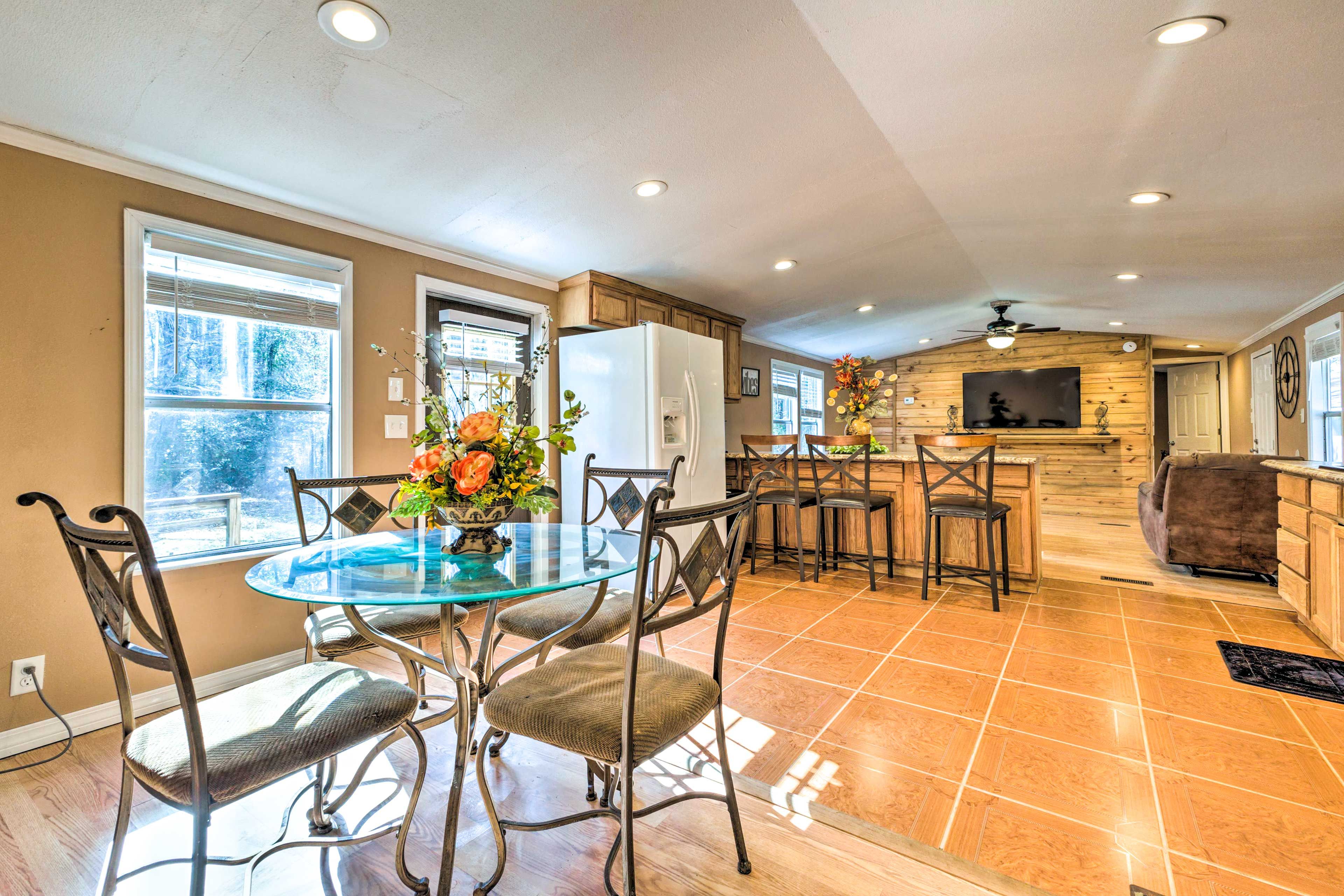 Millry Vacation Rental | 2BR | 2BA | 1,200 Sq Ft | Stairs Required to Access