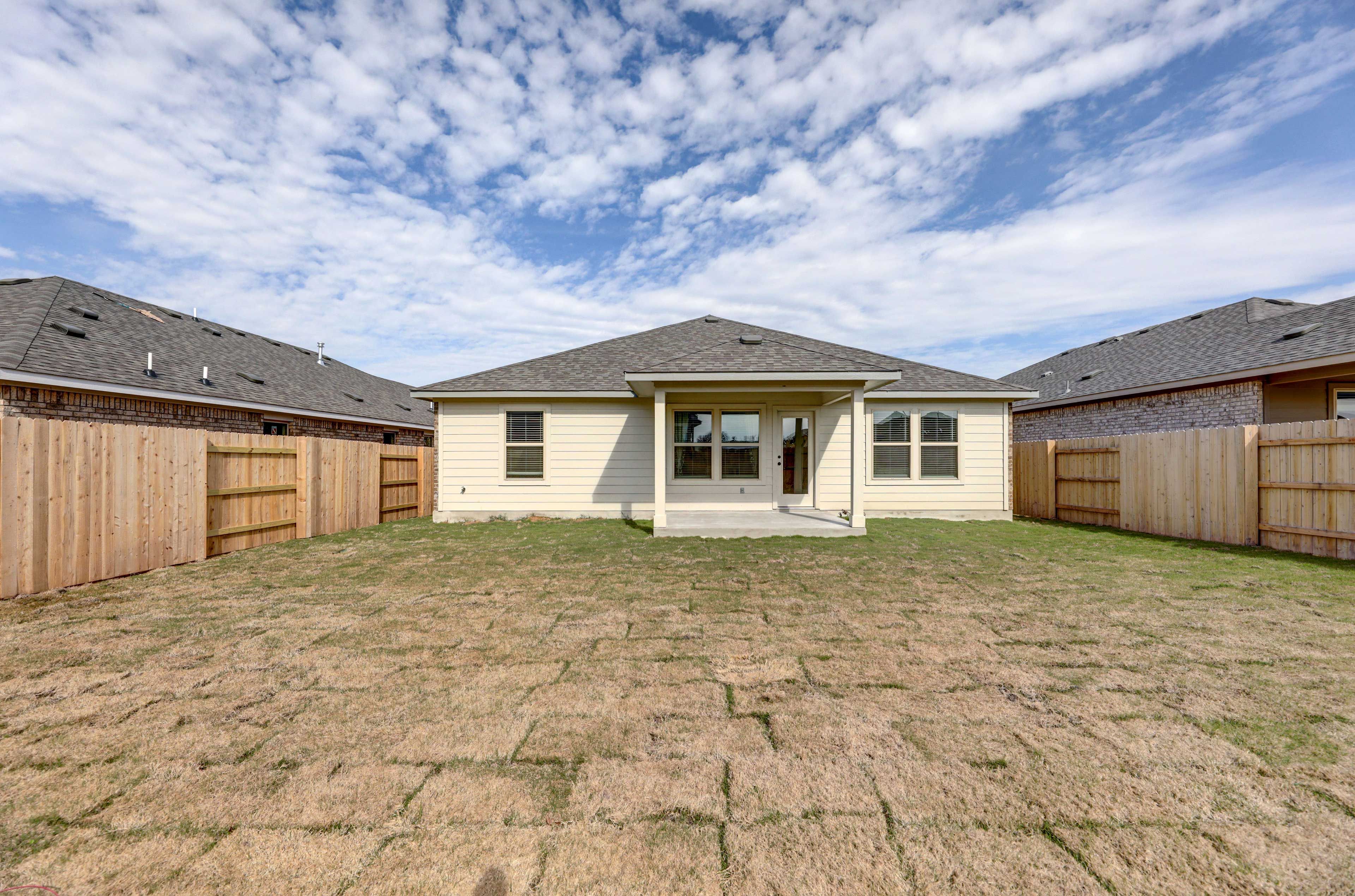 Fenced Yard