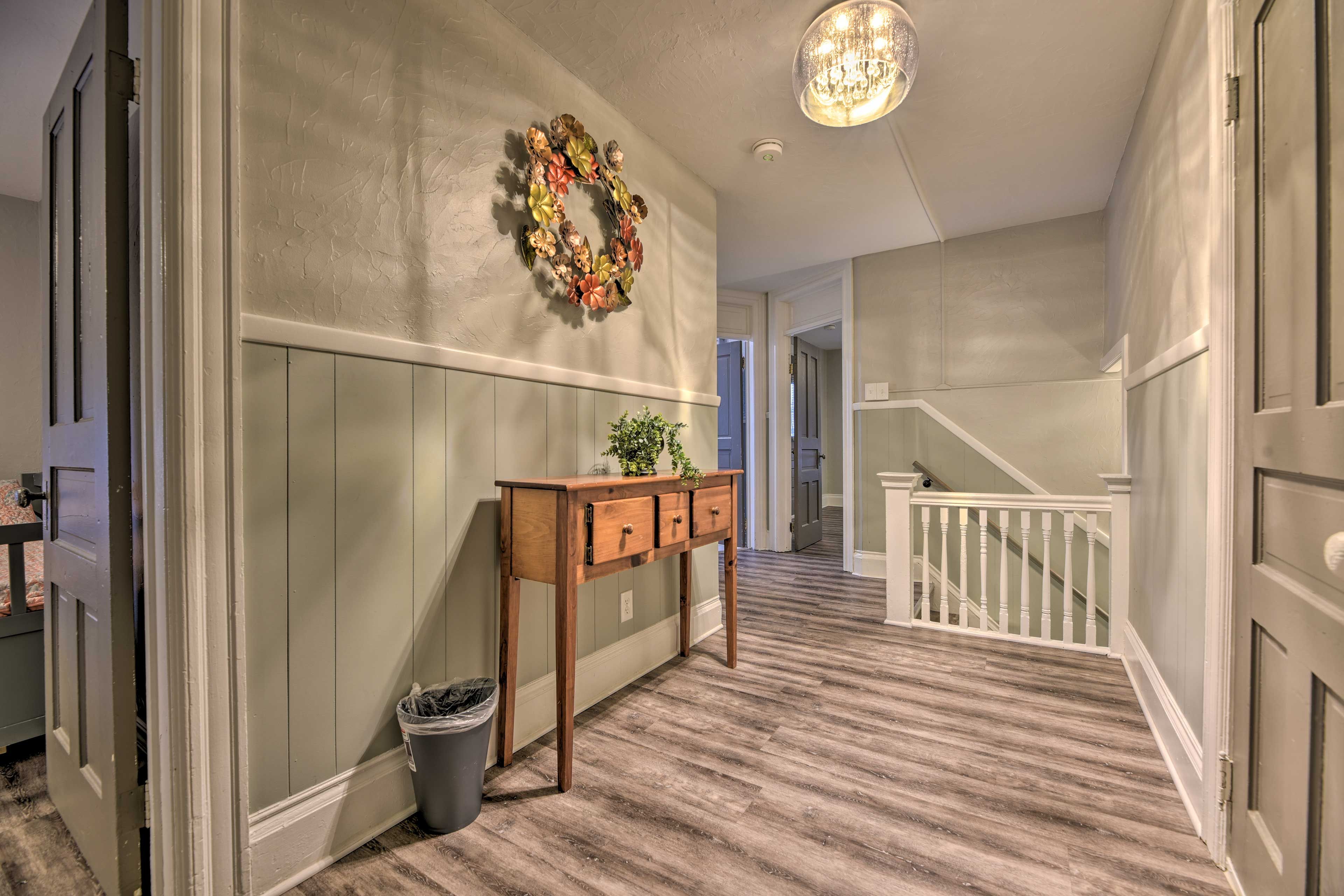 Upstairs Hallway to Bedrooms