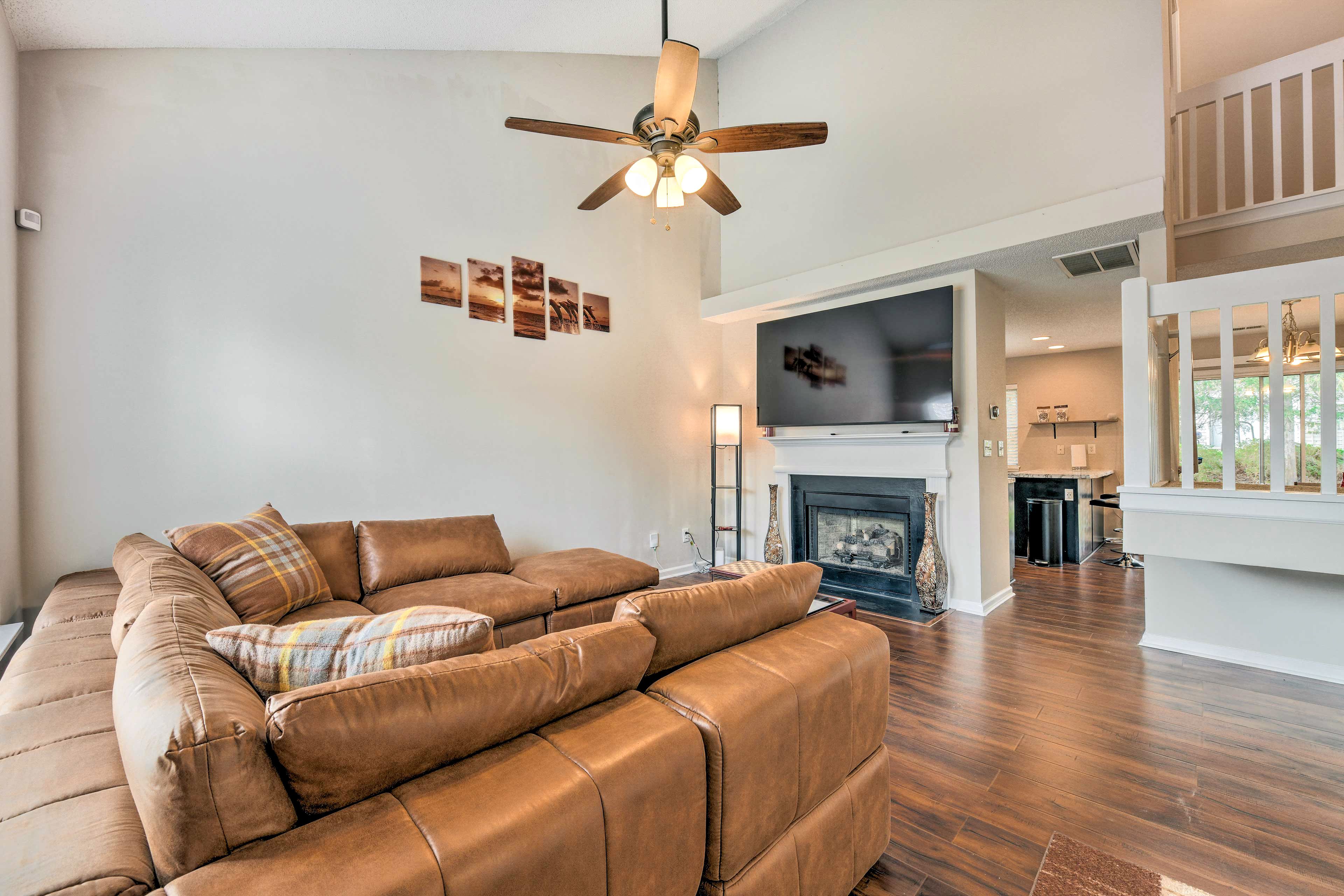 Charlotte Vacation Rental | 3BR | 2BA | 1,400 Sq Ft | 1 Step to Enter