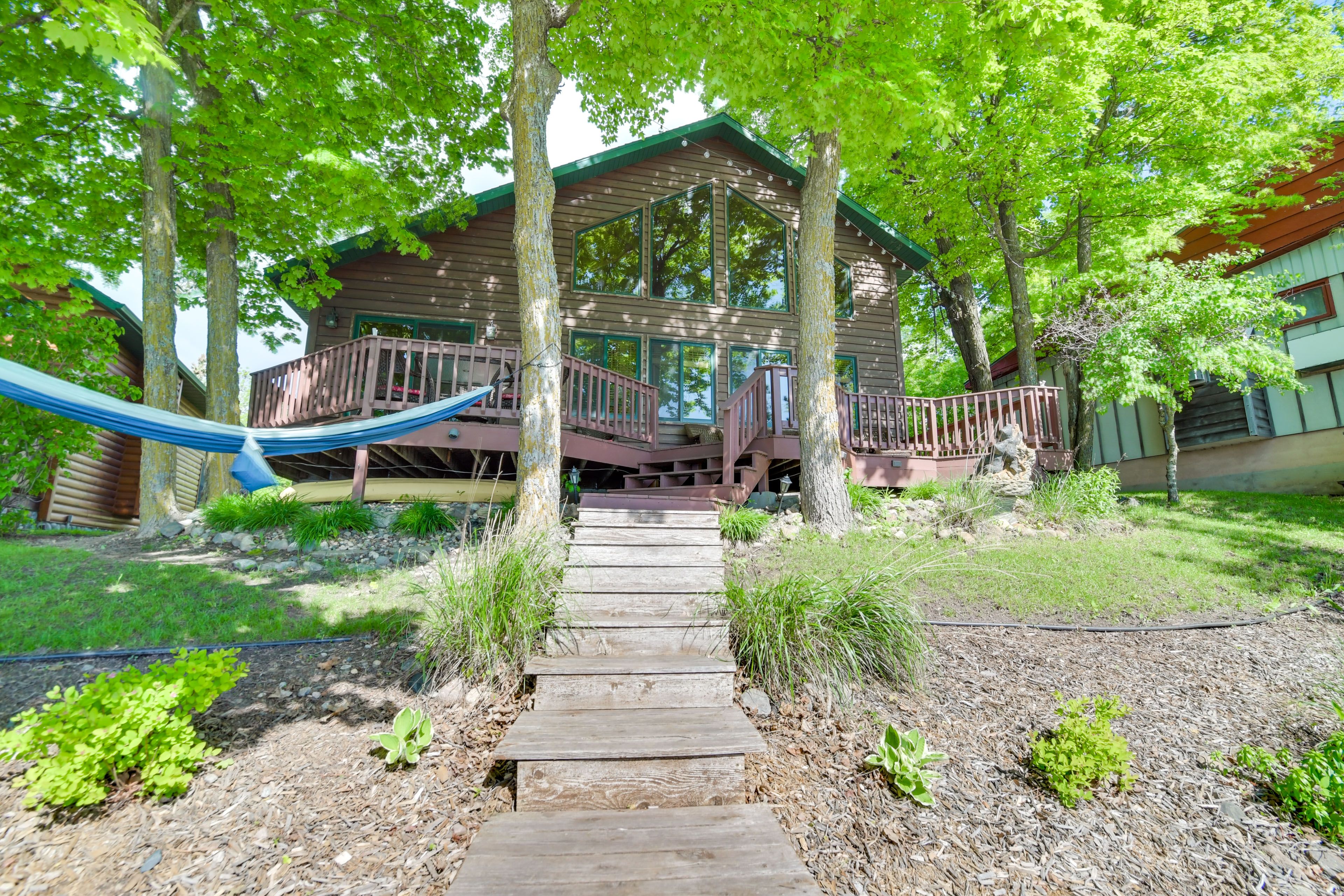 Cabin Exterior | Lake Views | Private Fire Pit