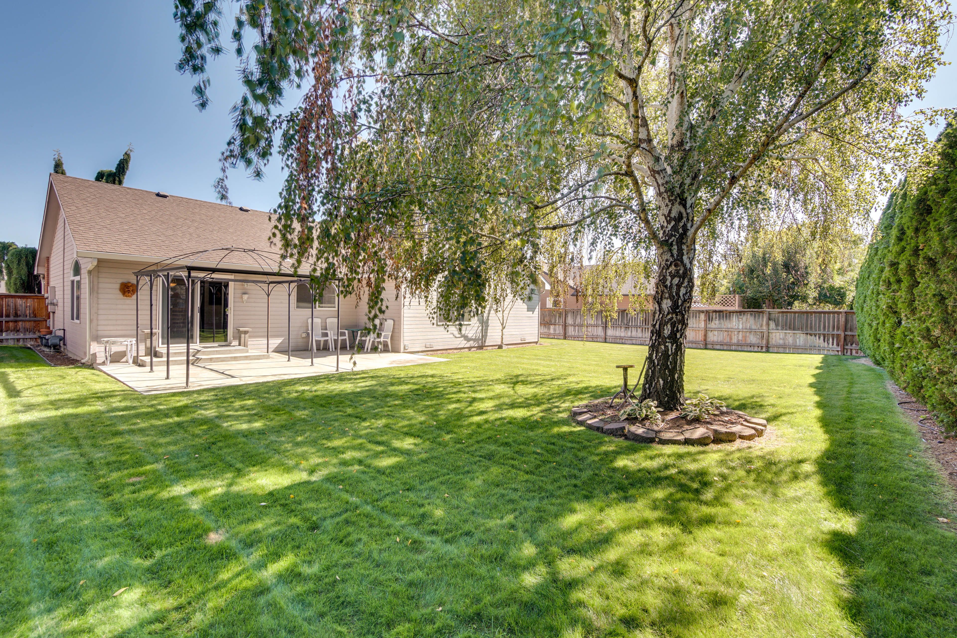 Private Backyard