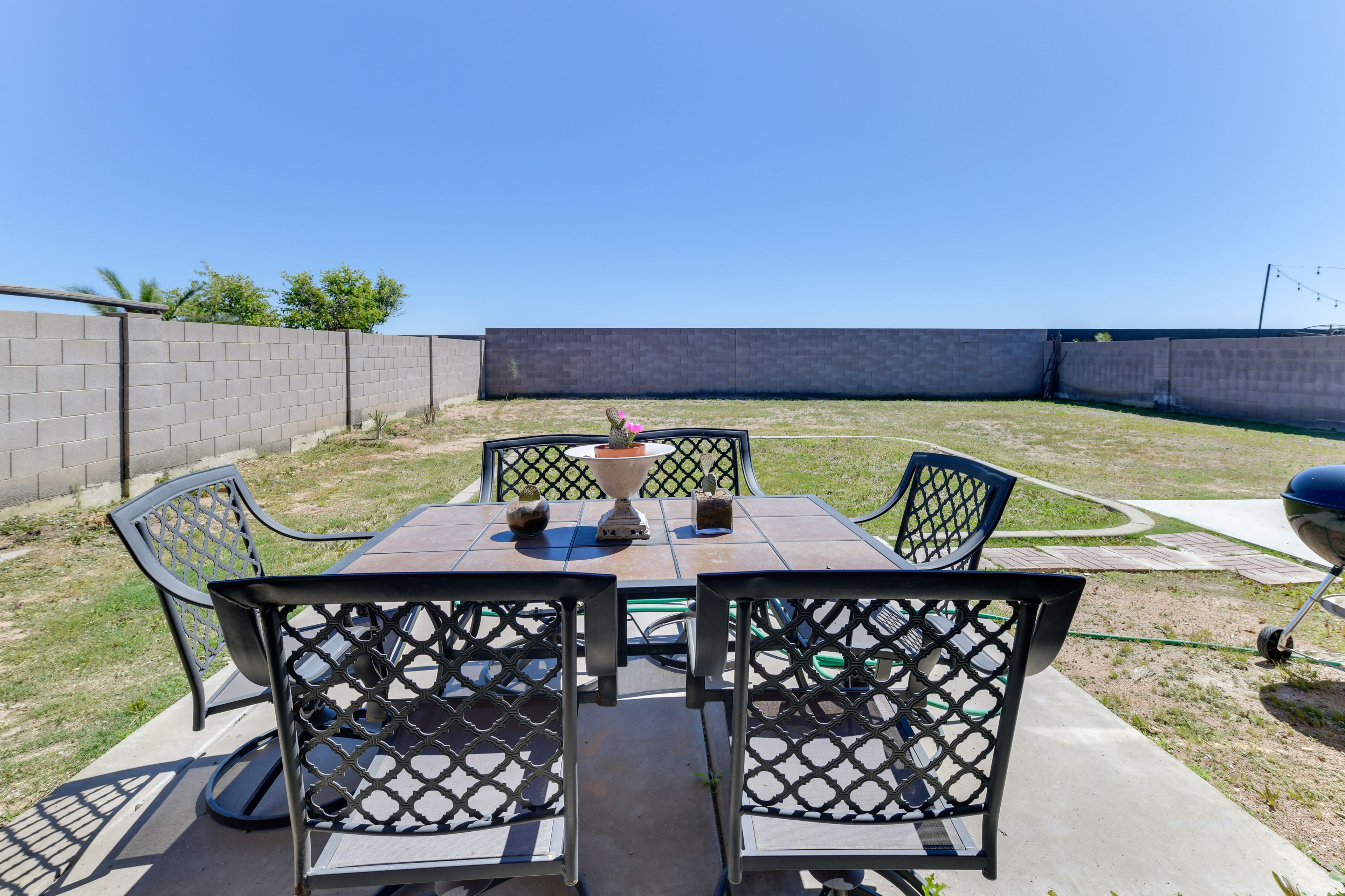 Fenced Yard