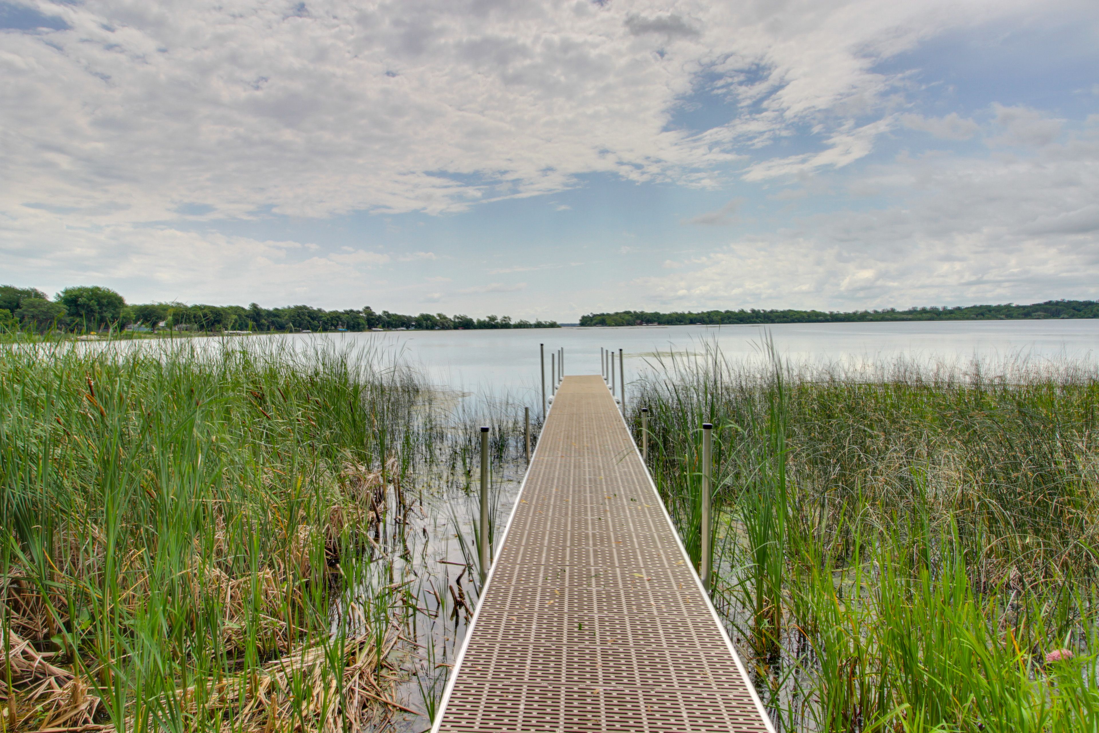 Private Dock | On-Site Lake Access