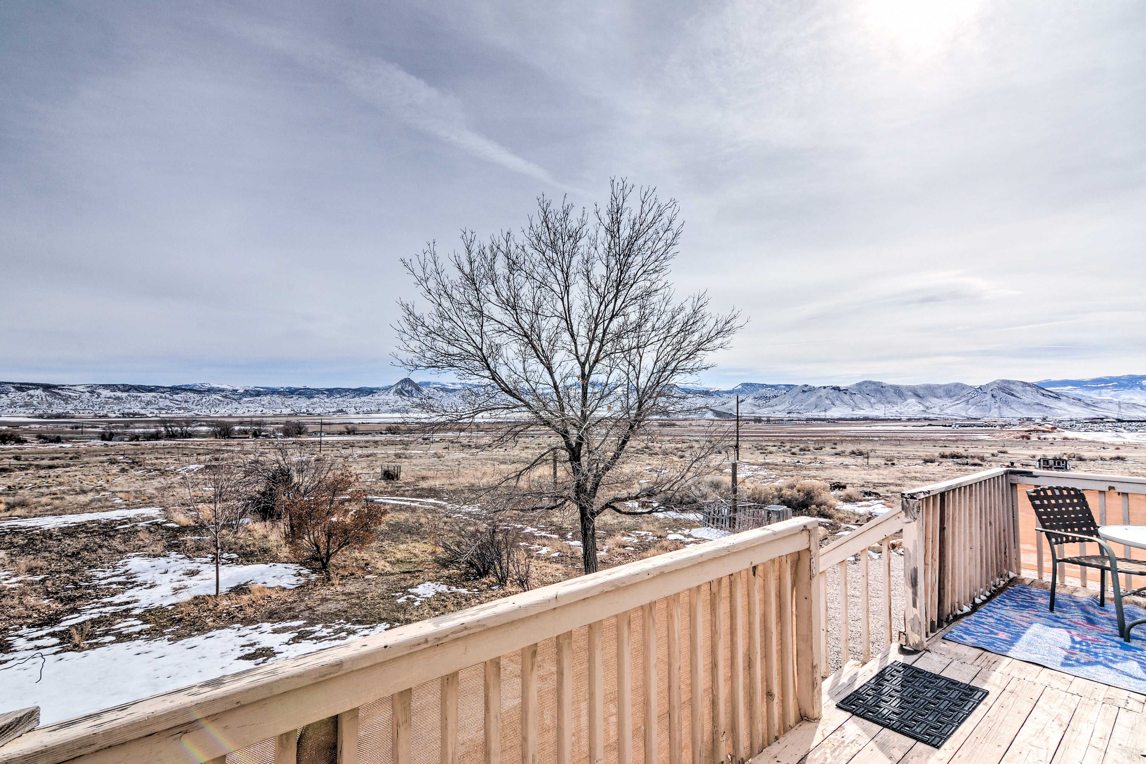 Deck | Mountain Views | Gas Grill