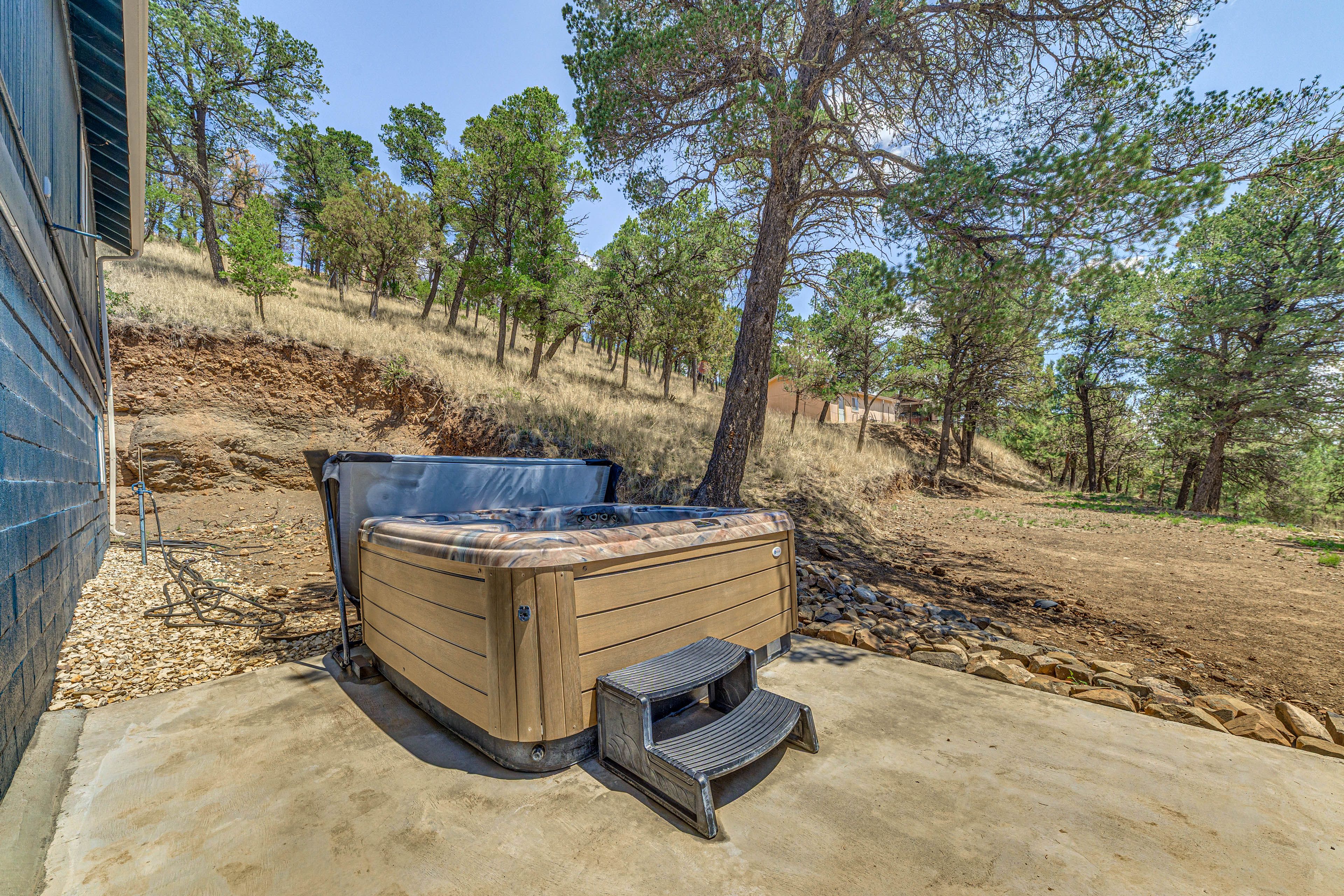 Patio | Private Hot Tub | Gas Grill
