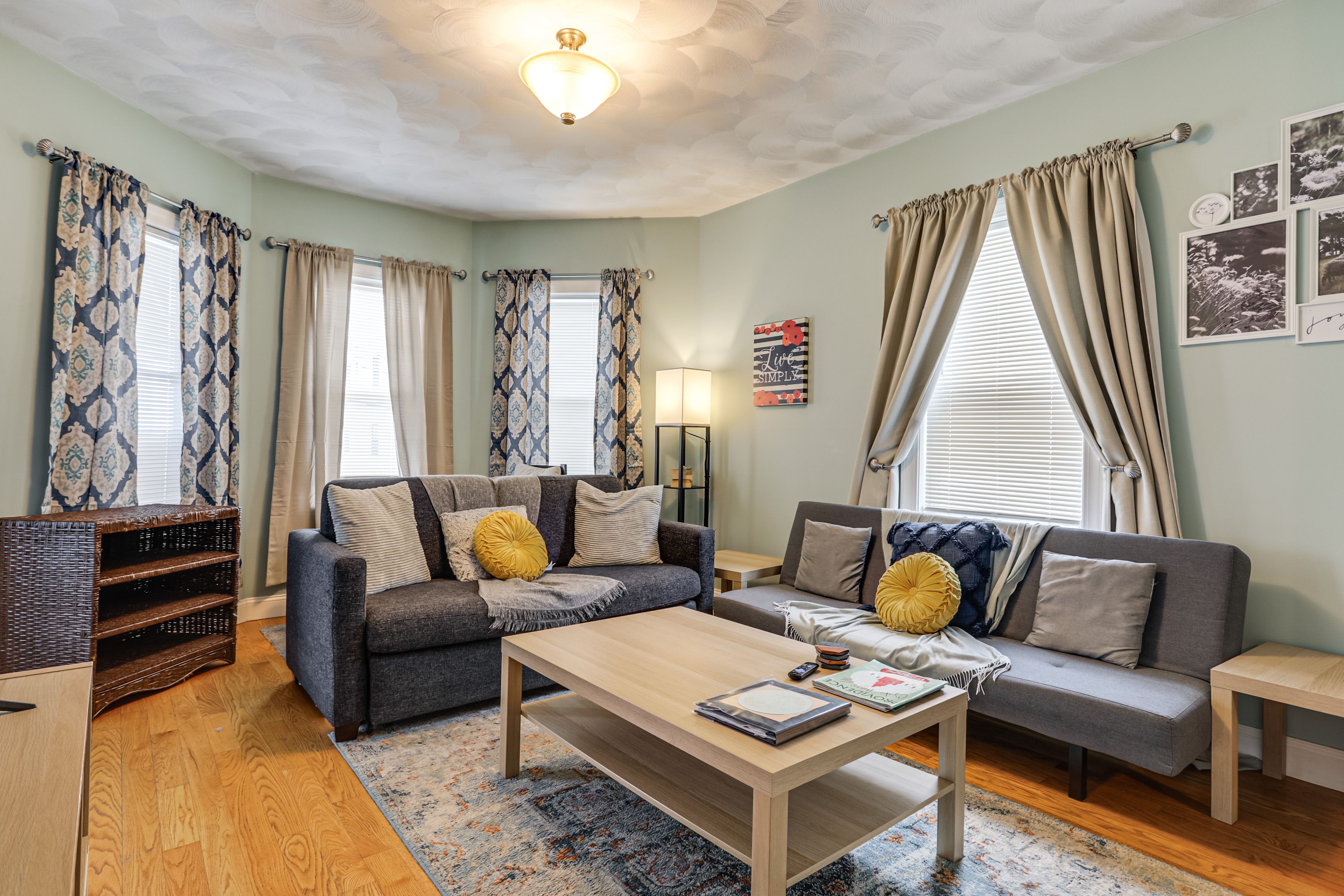 Providence Vacation Rental | 2BR | 1BA | 1,200 Sq Ft | 2 Steps Required