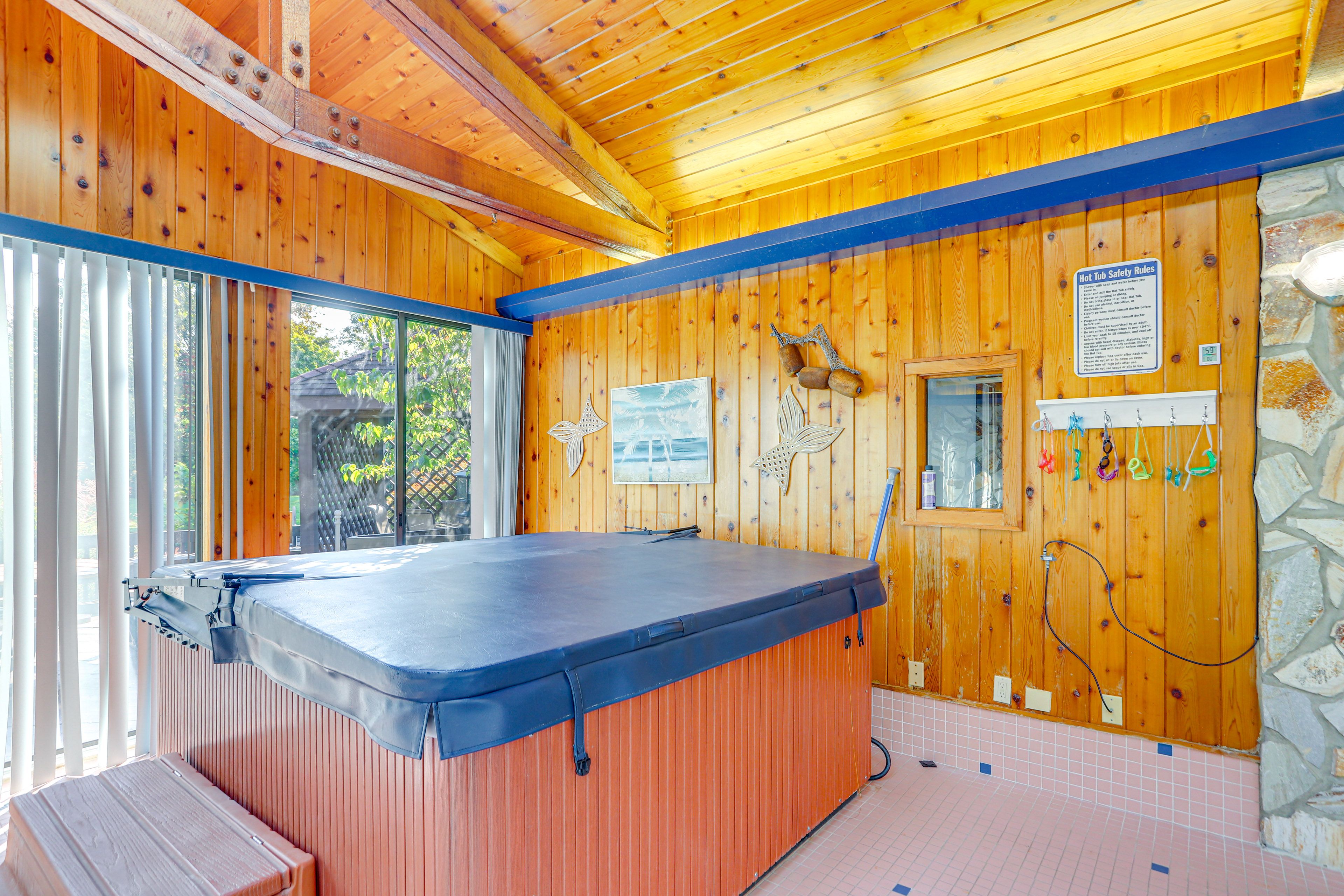 Private Indoor Hot Tub