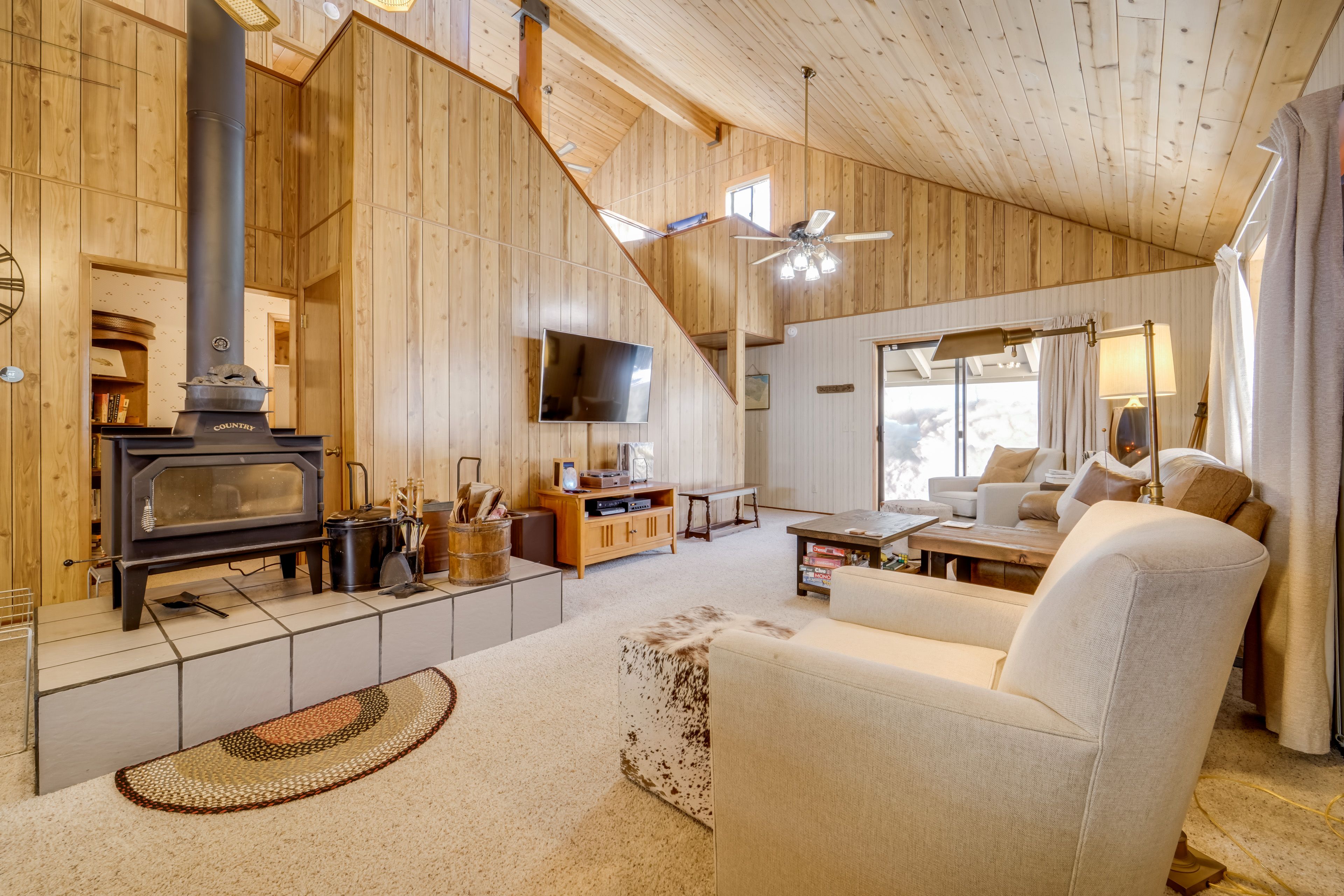 Soda Springs Vacation Rental | 3BR | 2BA | Stairs Required | 1,400 Sq Ft