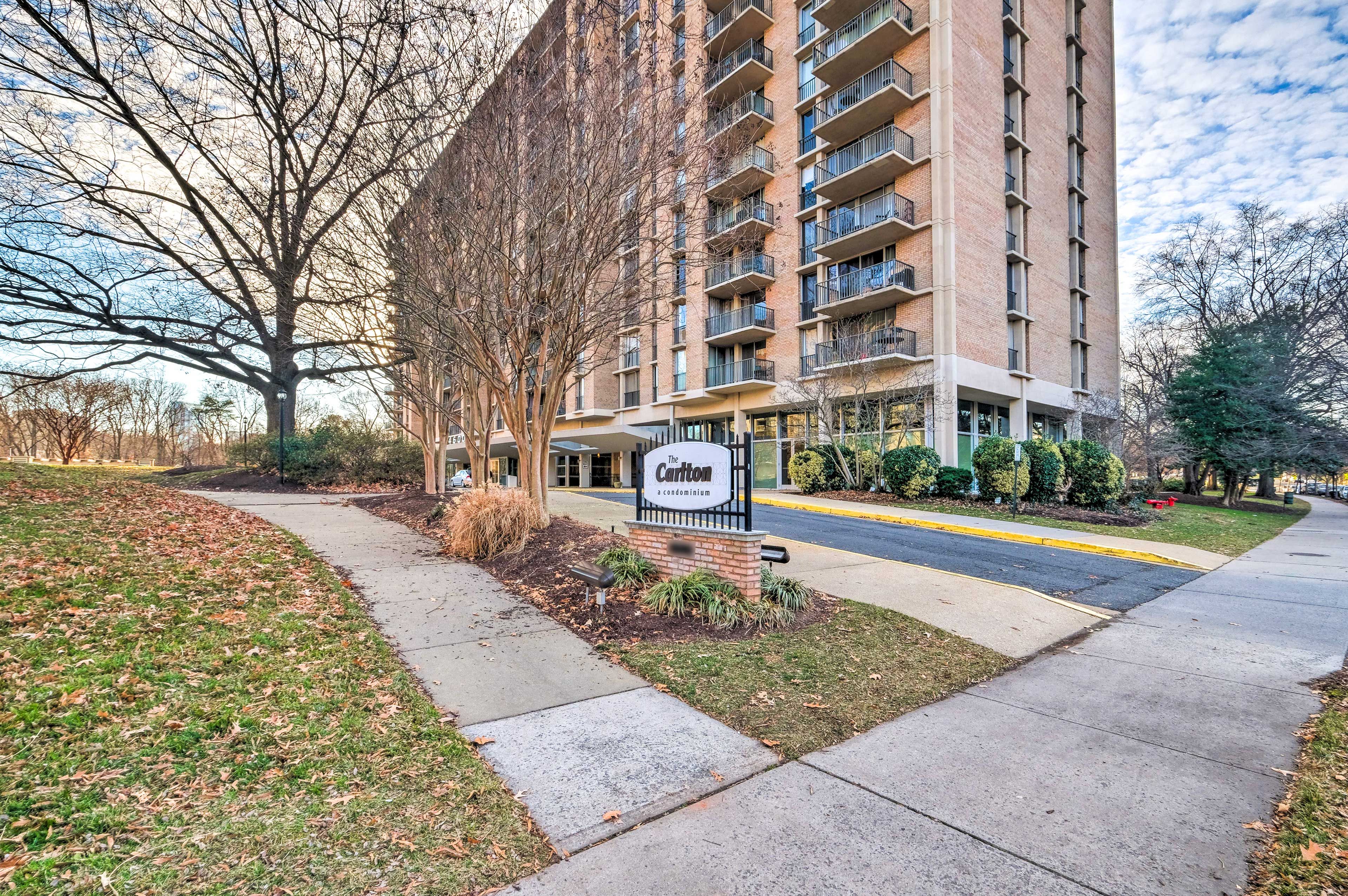 Exterior | Community Garage (2 Vehicles) | Elevator Access to Unit