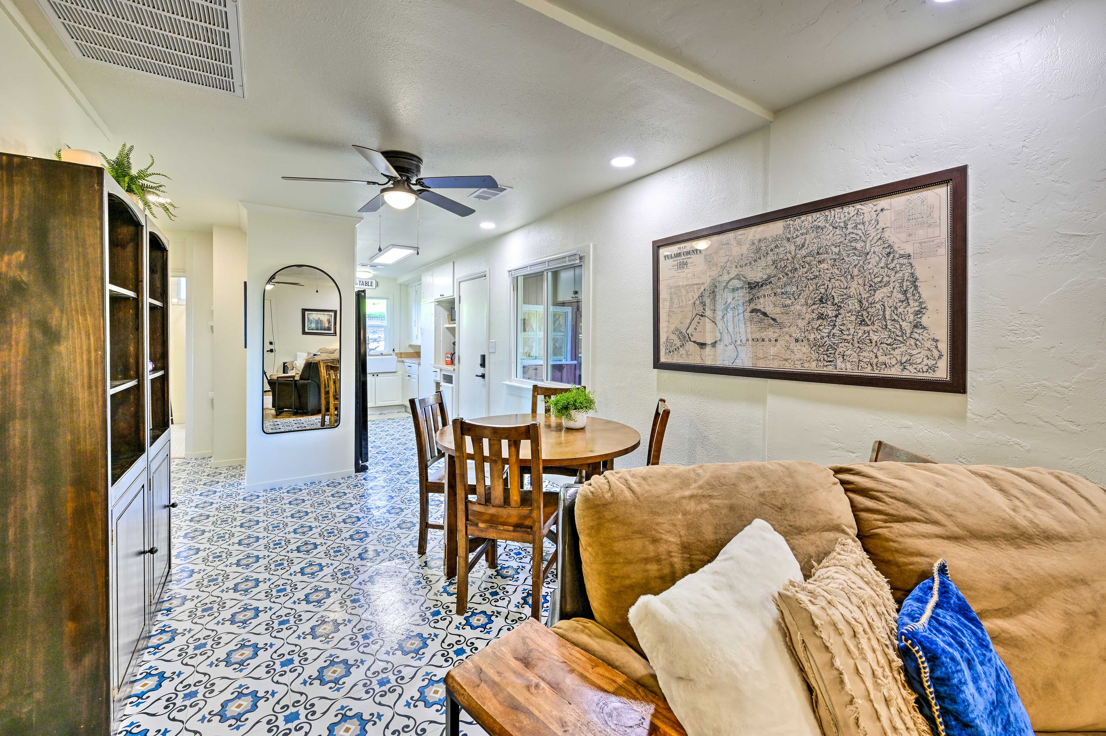 Dining Area | Main Level | Dishware + Flatware