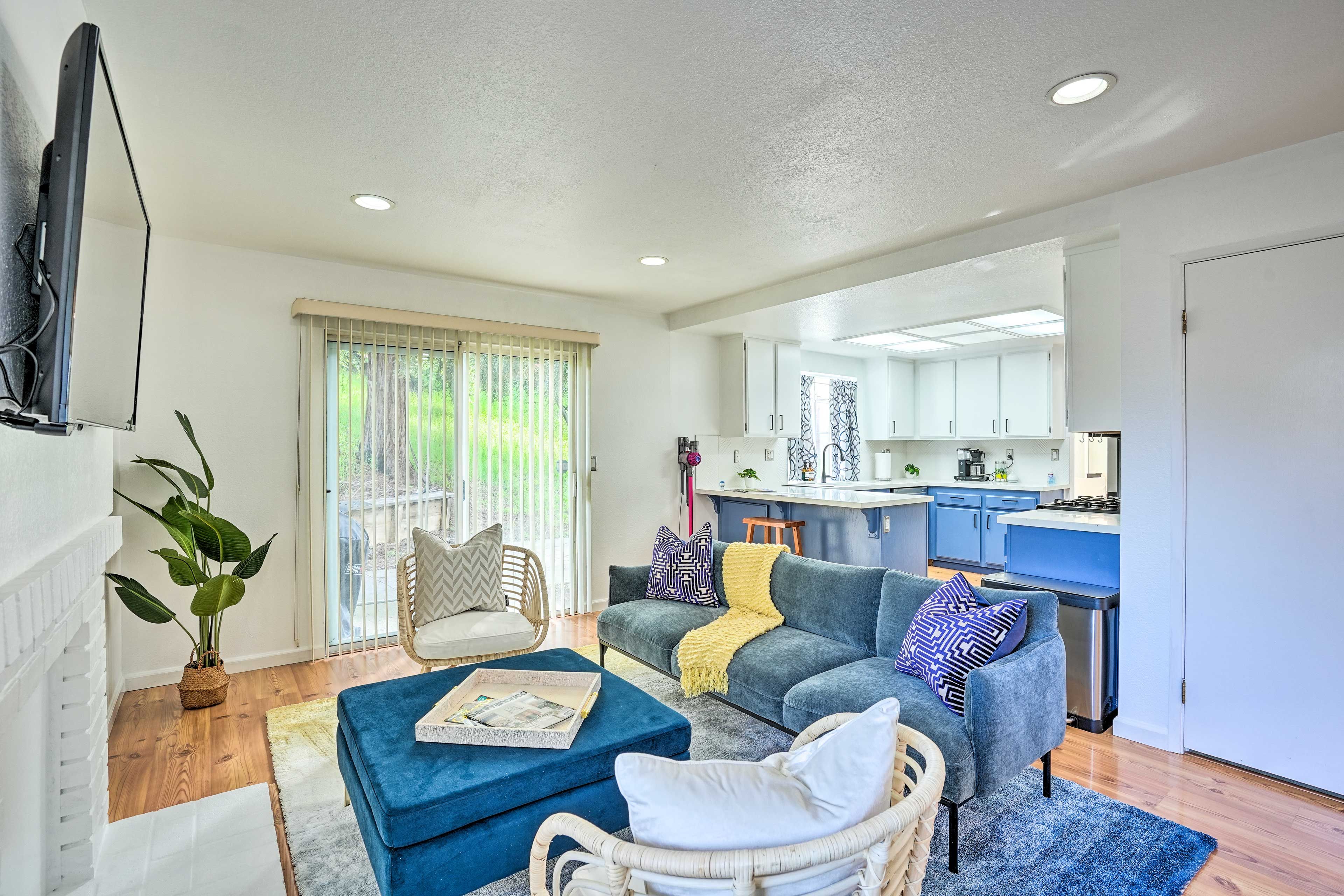 Interior | 2-Story Home | Central Heating & A/C