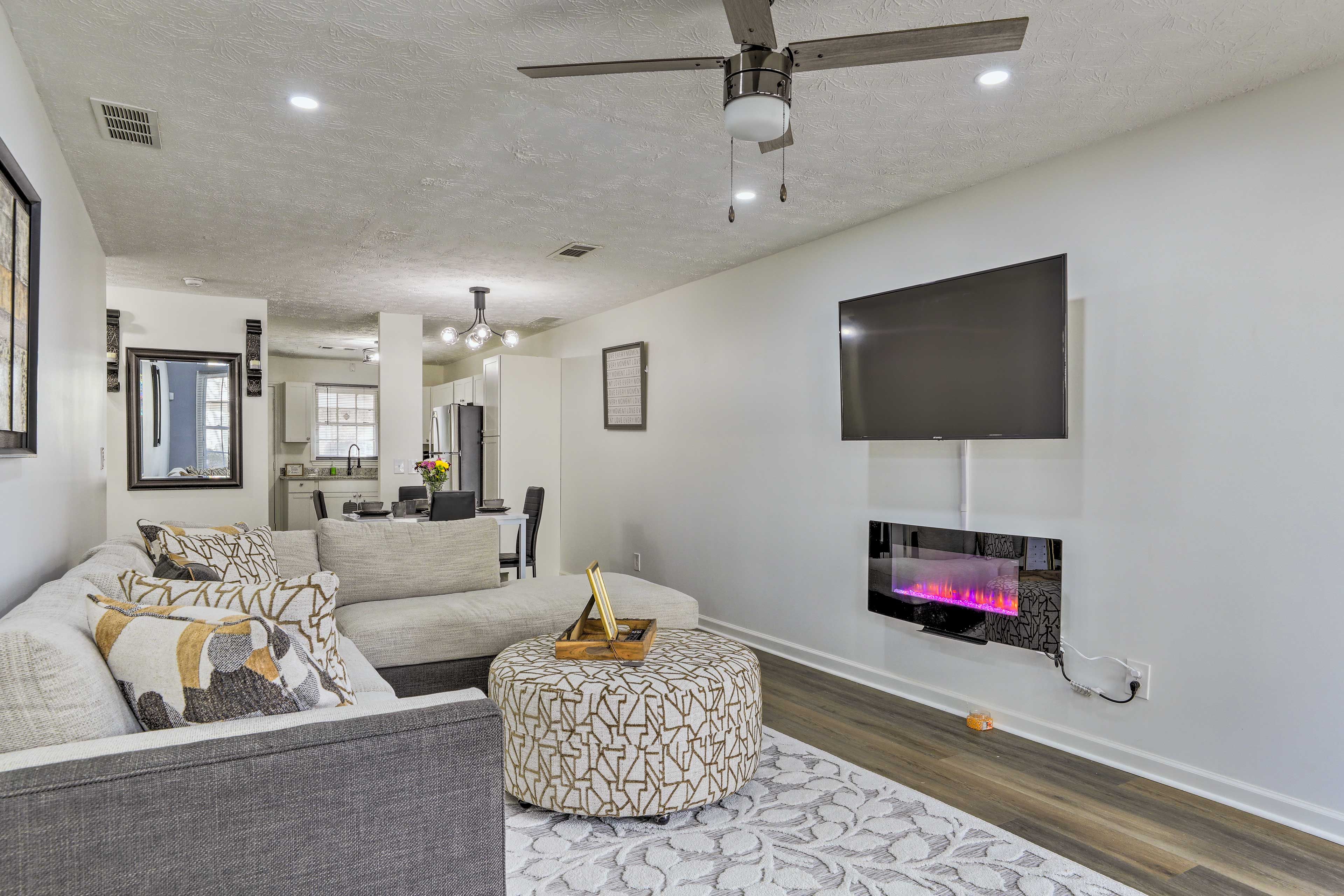 Conyers Vacation Rental | 2BR | 1BA | 1,059 Sq Ft | Step-Free Access