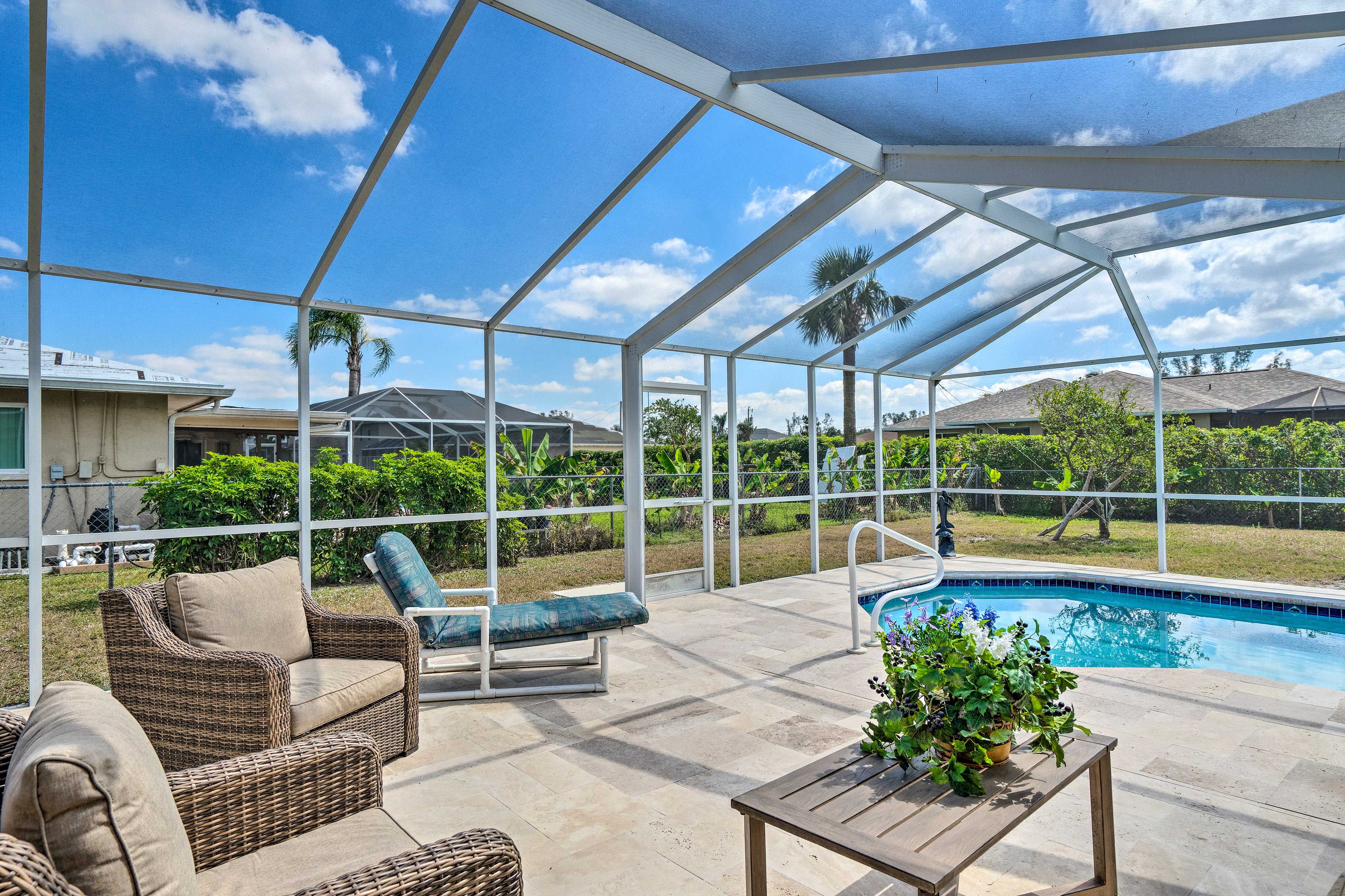 Lanai | Private Pool w/ Gate (Not Heated) | Gas Grill