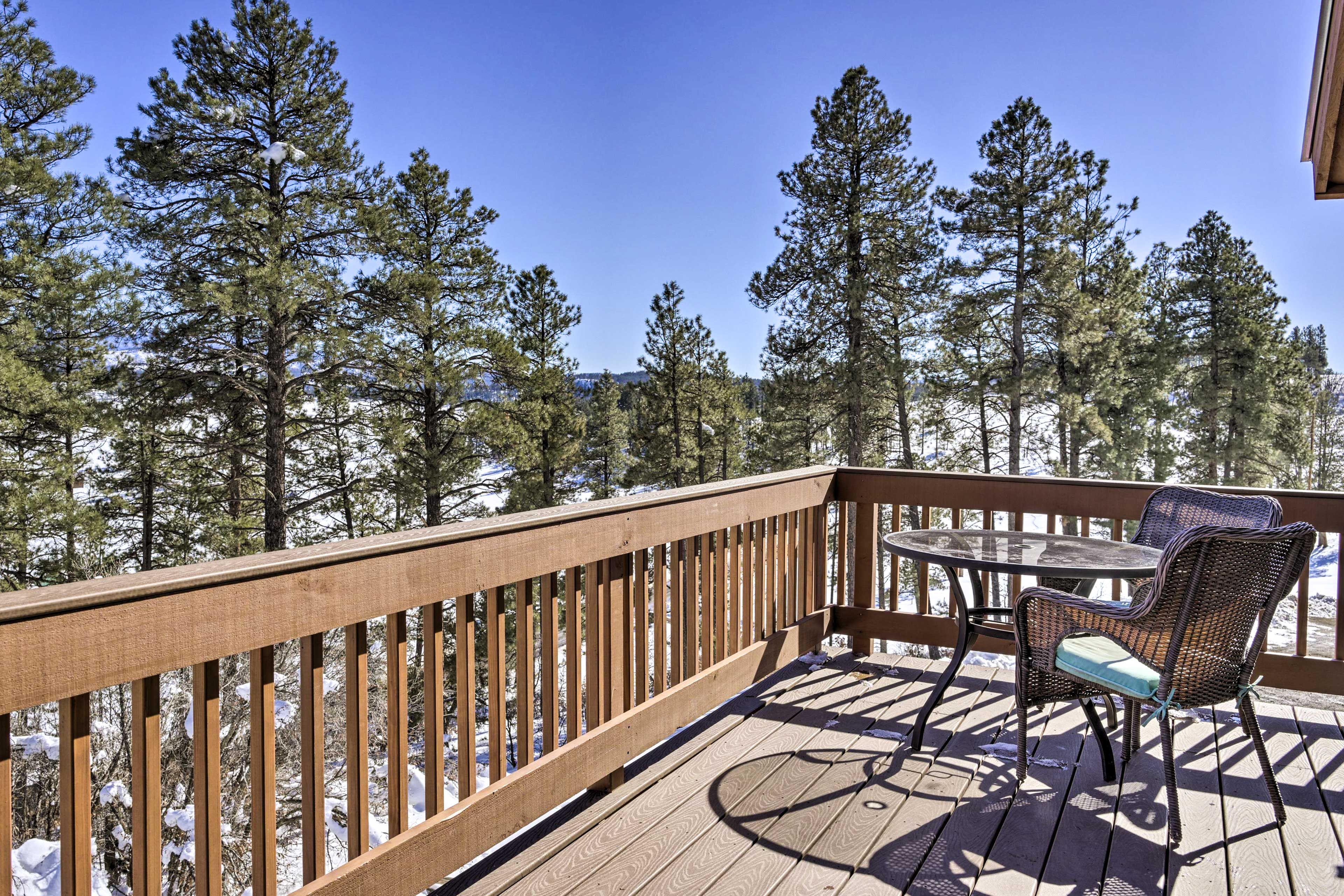 Pagosa Springs Vacation Rental | 1,000 Sq Ft | 1BR | 1BA | Stairs Required