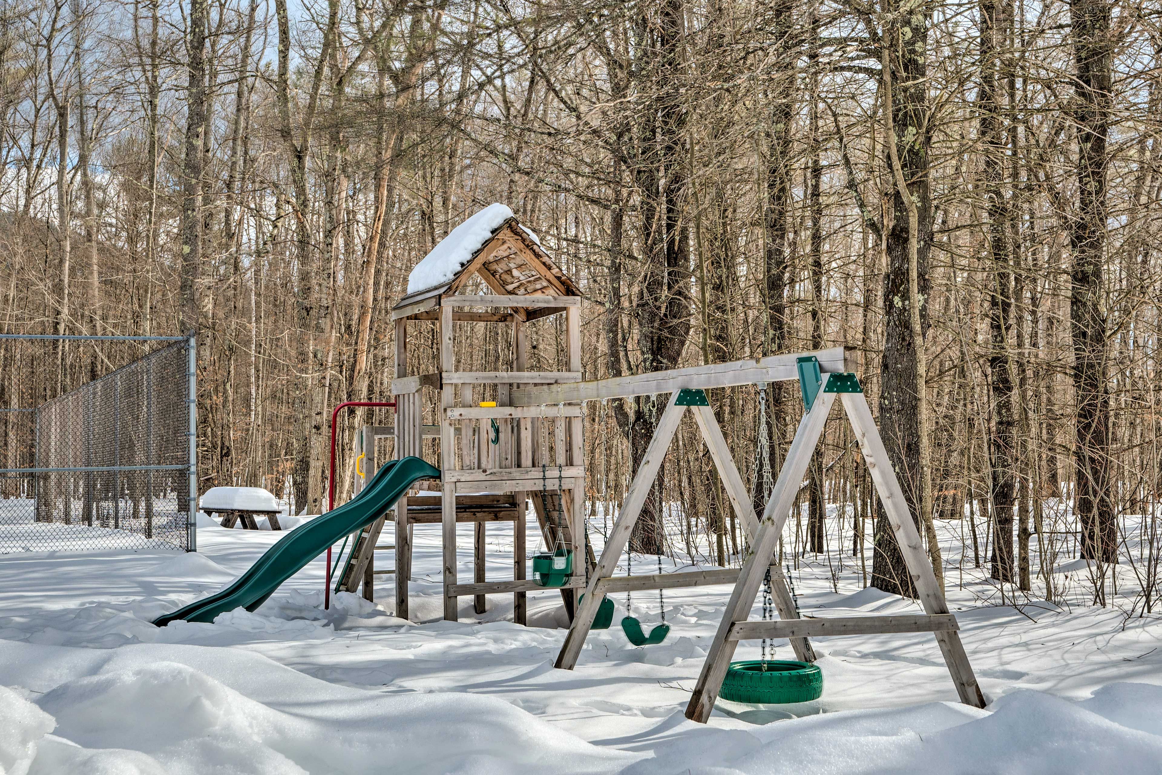 Jungle Gym | Tennis Courts | Basketball Court