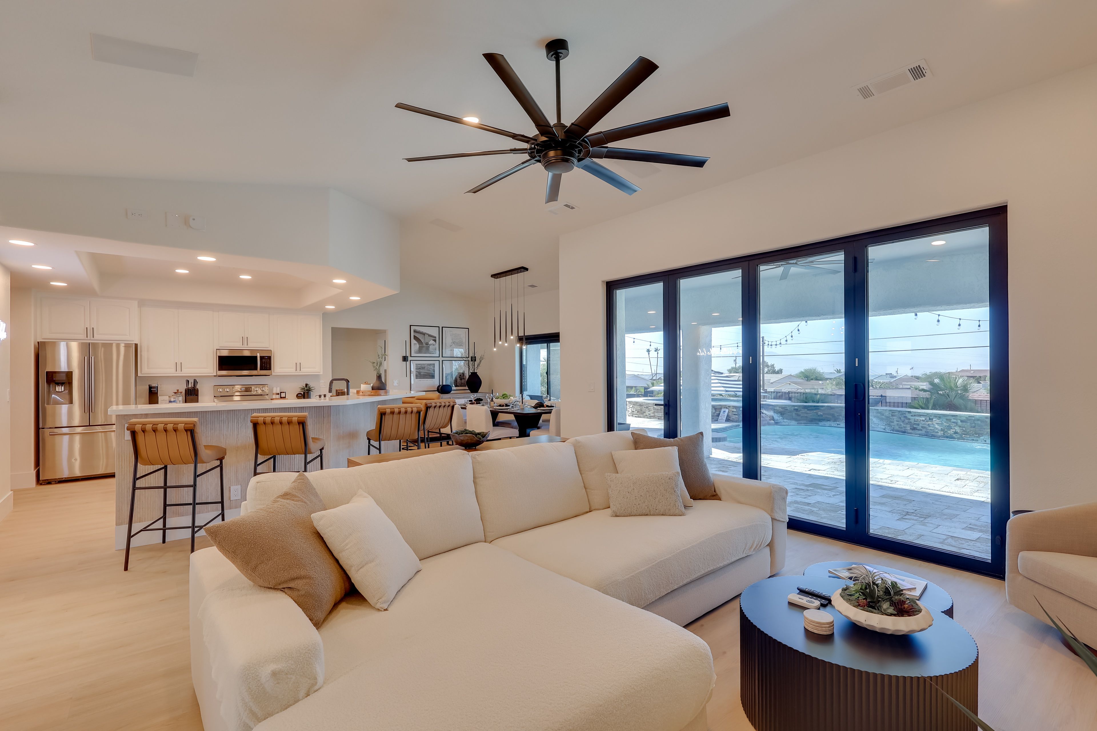 Interior | Open Floor Plan | Free WiFi | Central Heating & A/C