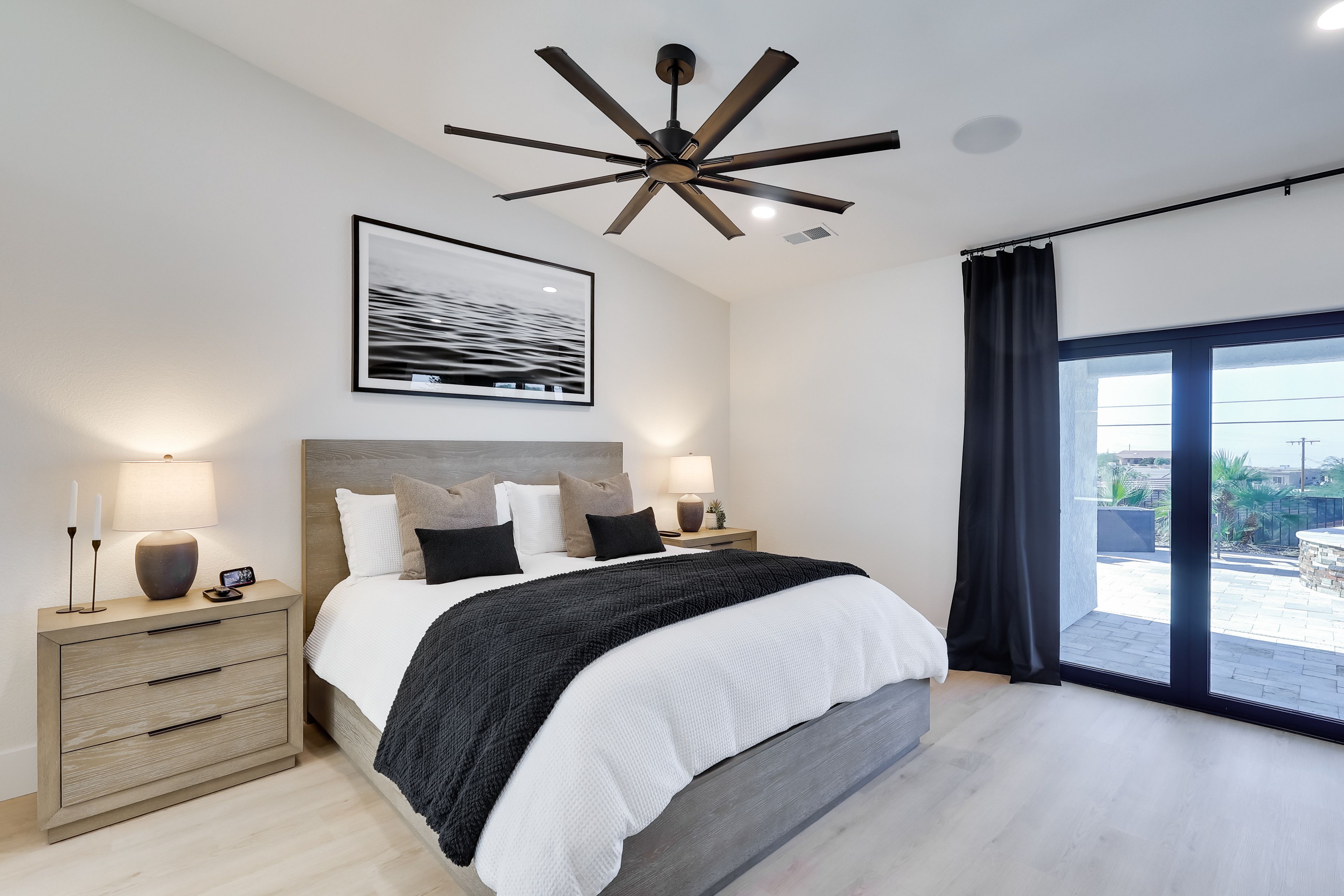 Bedroom 1 | California King Bed | Linens Provided | En-Suite Bathroom